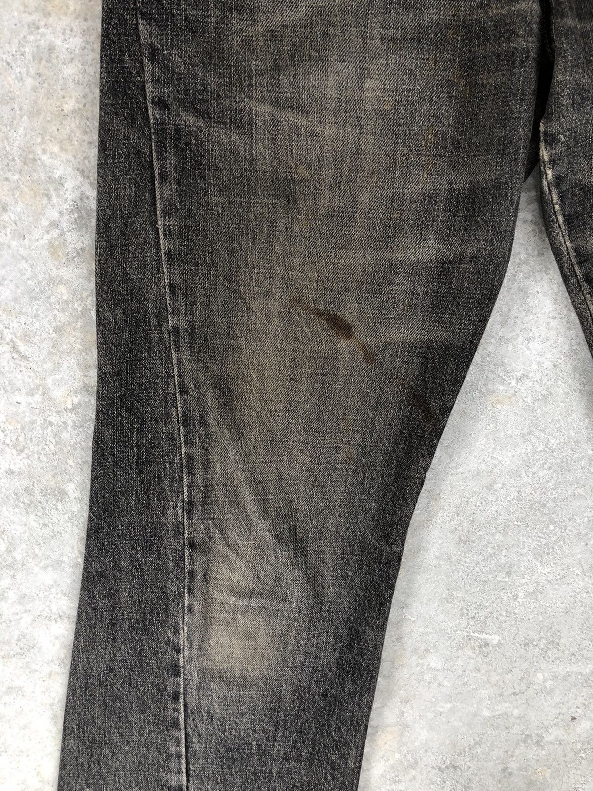 If Six Was Nine Japanese Uniqlo Flared Jeans Distressed Jeans Size US 31 - 8 Thumbnail