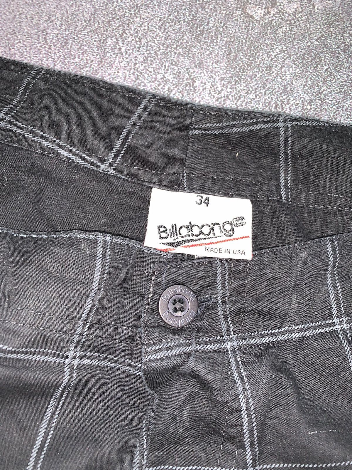 Billabong × Sun Surf Billabong 34 vintage made in USA shorts 🩳 cargo black Size US 34 / EU 50 - 6 Thumbnail