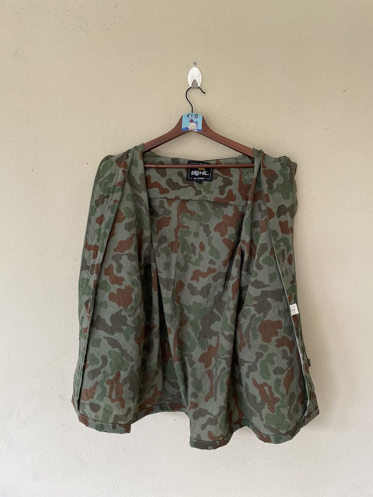 Japanese Brand VINTAGE ARMY CAMO JACKET BY SASAKI Size US L / EU 52-54 / 3 - 8 Thumbnail