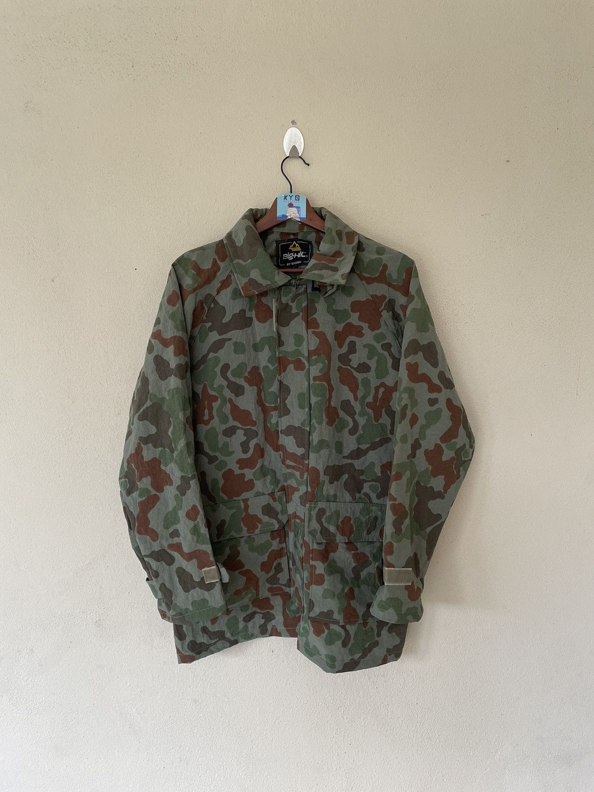 Japanese Brand VINTAGE ARMY CAMO JACKET BY SASAKI Size US L / EU 52-54 / 3 - 2 Thumbnail