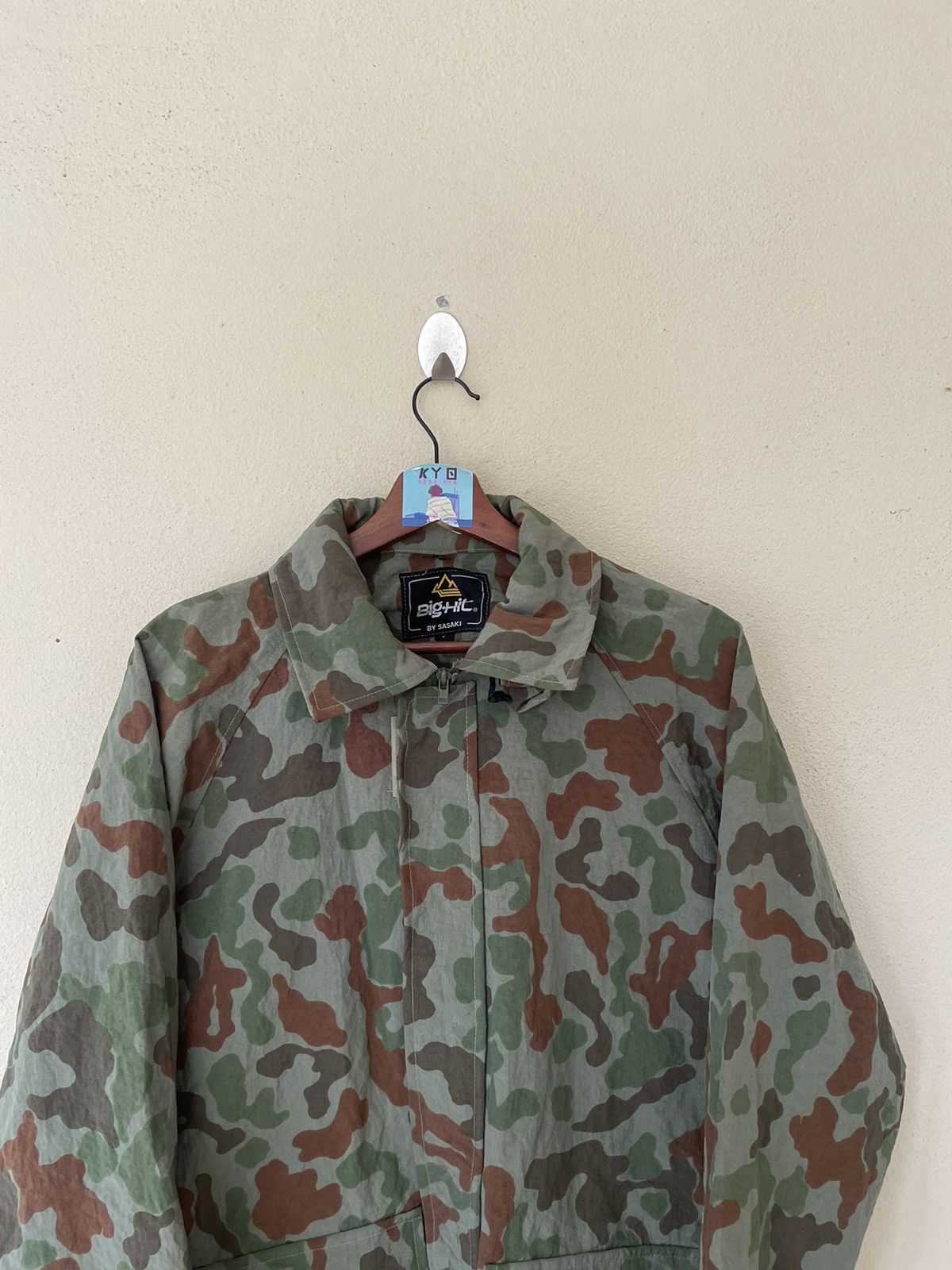 Japanese Brand VINTAGE ARMY CAMO JACKET BY SASAKI Size US L / EU 52-54 / 3 - 4 Thumbnail