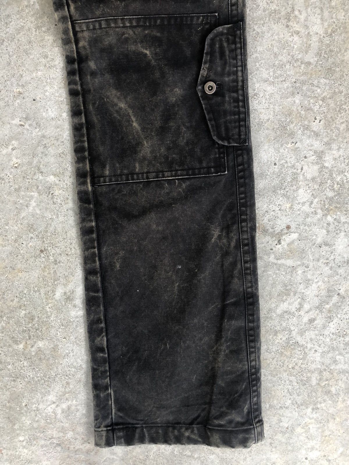 Genetic Manipulation Shinichiro Kuriya Genetic Manipulation Acid Wash Cargo Pants Multicpocket Size US 31 - 7 Thumbnail