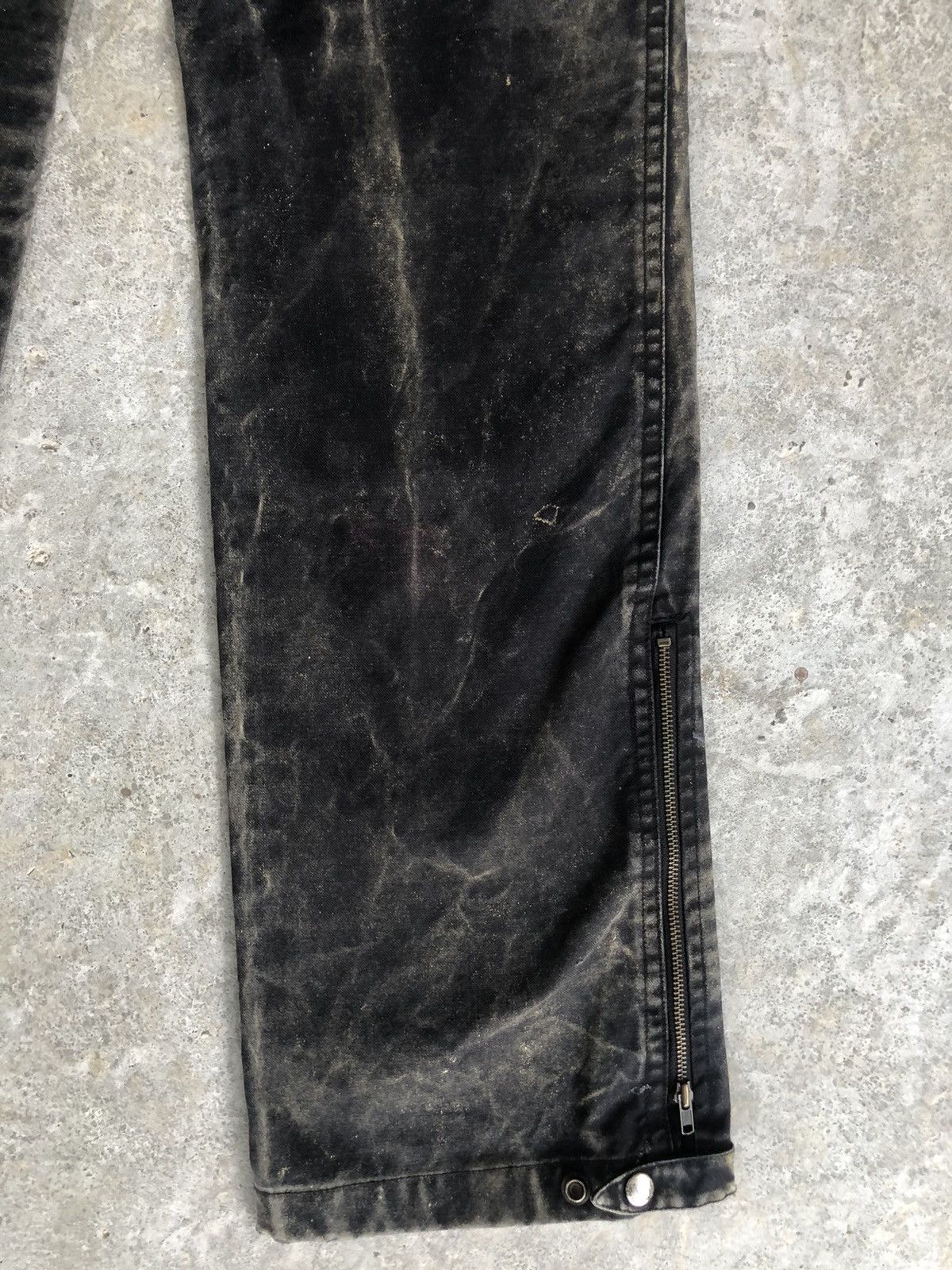 Genetic Manipulation Shinichiro Kuriya Genetic Manipulation Acid Wash Cargo Pants Multicpocket Size US 31 - 12 Thumbnail