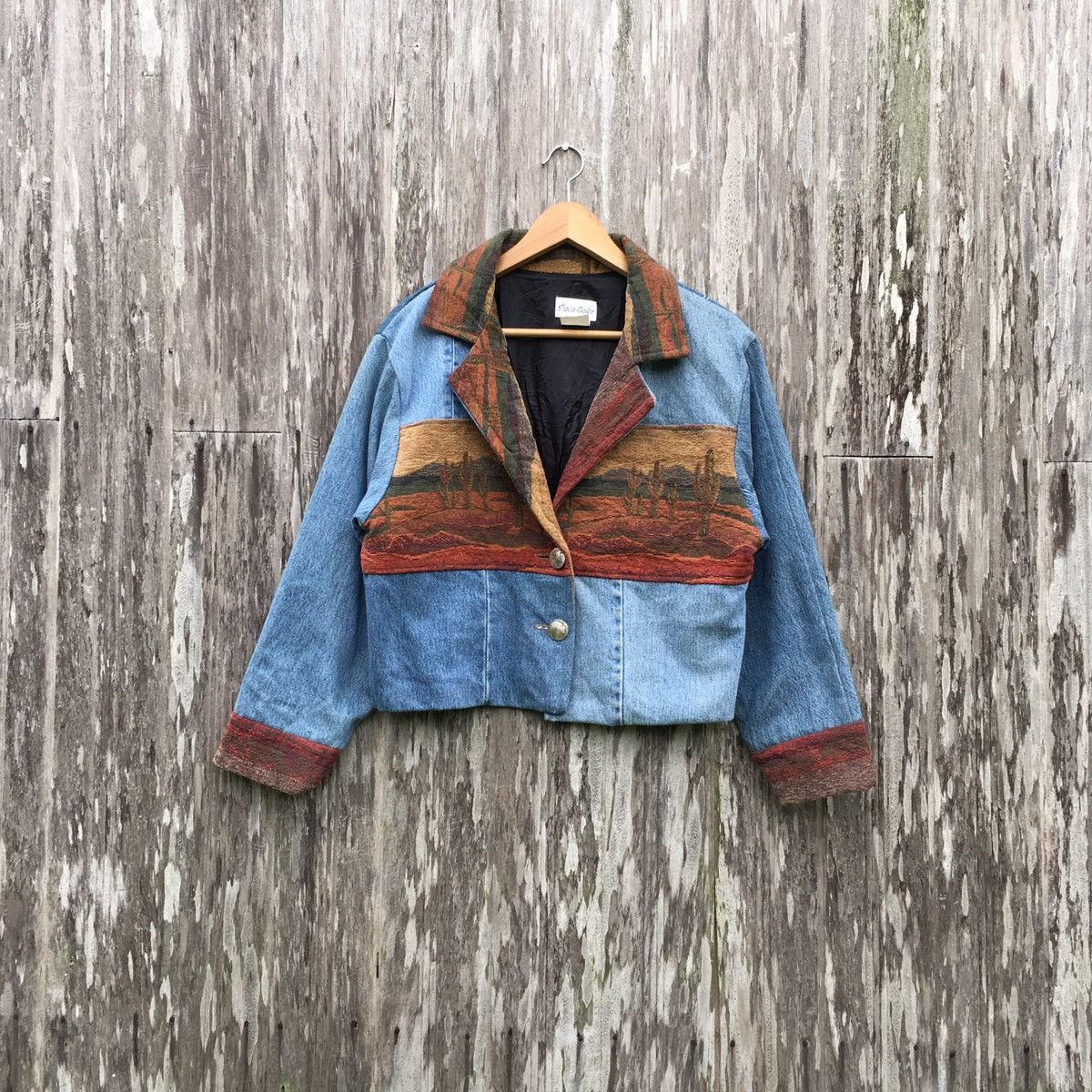 Vintage Paco Soler Apache Denim Jacket