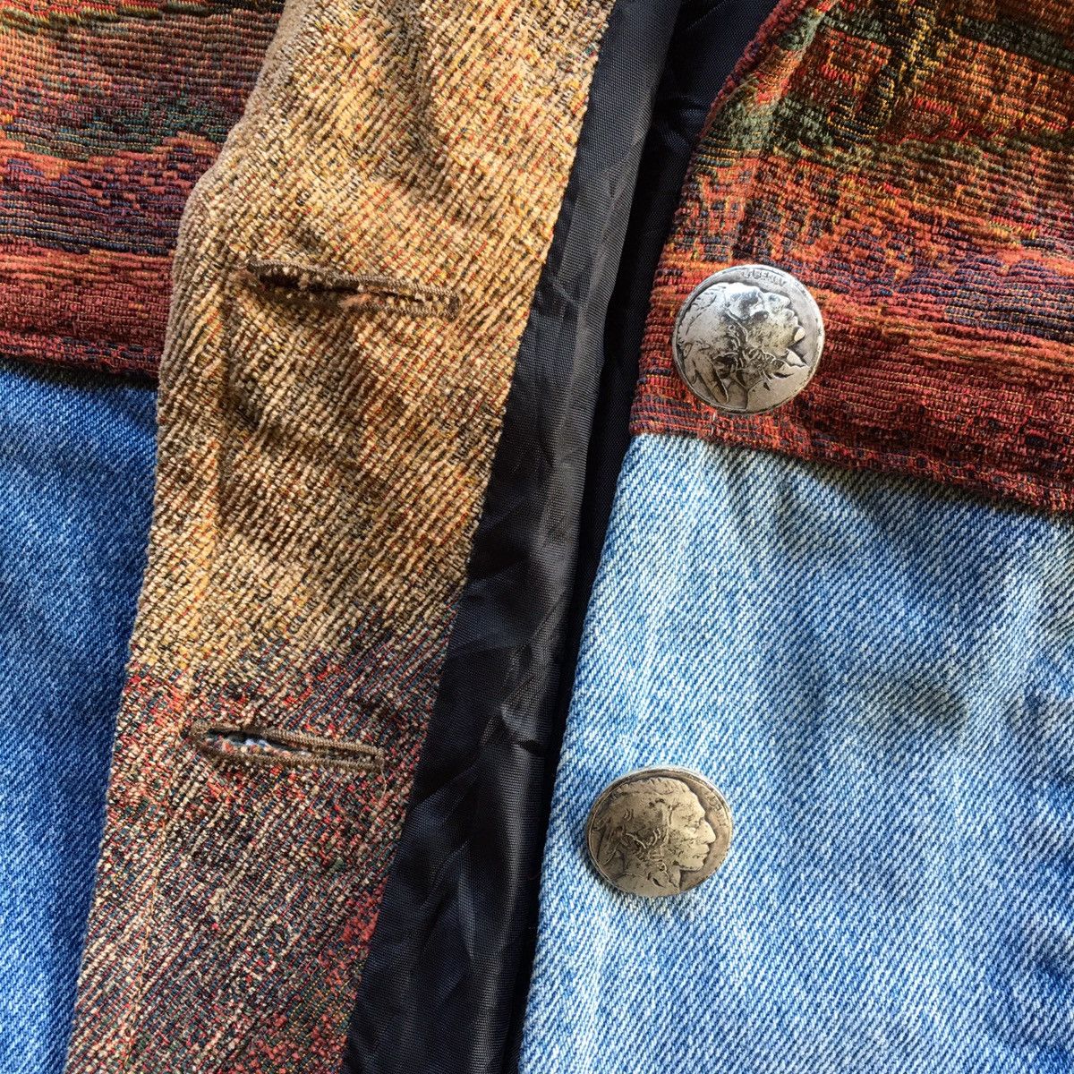 Vintage Vintage Paco Soler Apache Denim Jacket Size US M / EU 48-50 / 2 - 6 Thumbnail