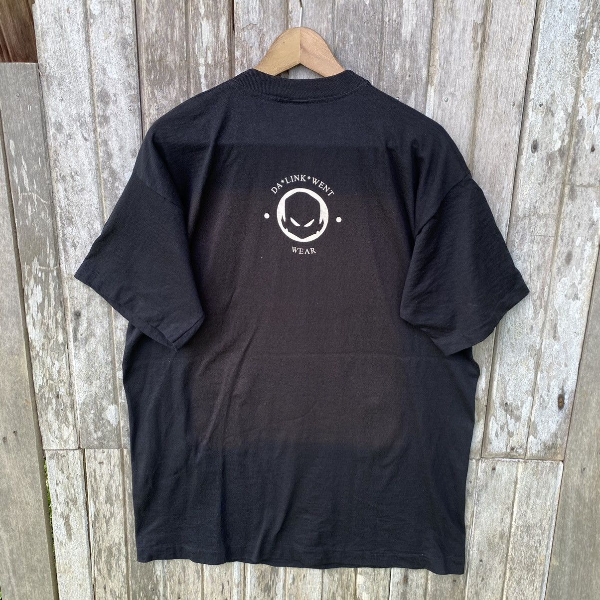Vintage 💥SICK💥Vintage 90s Da Link Went ERD GRUNGE GRAIL TSHIRT Size US XL / EU 56 / 4 - 5 Thumbnail