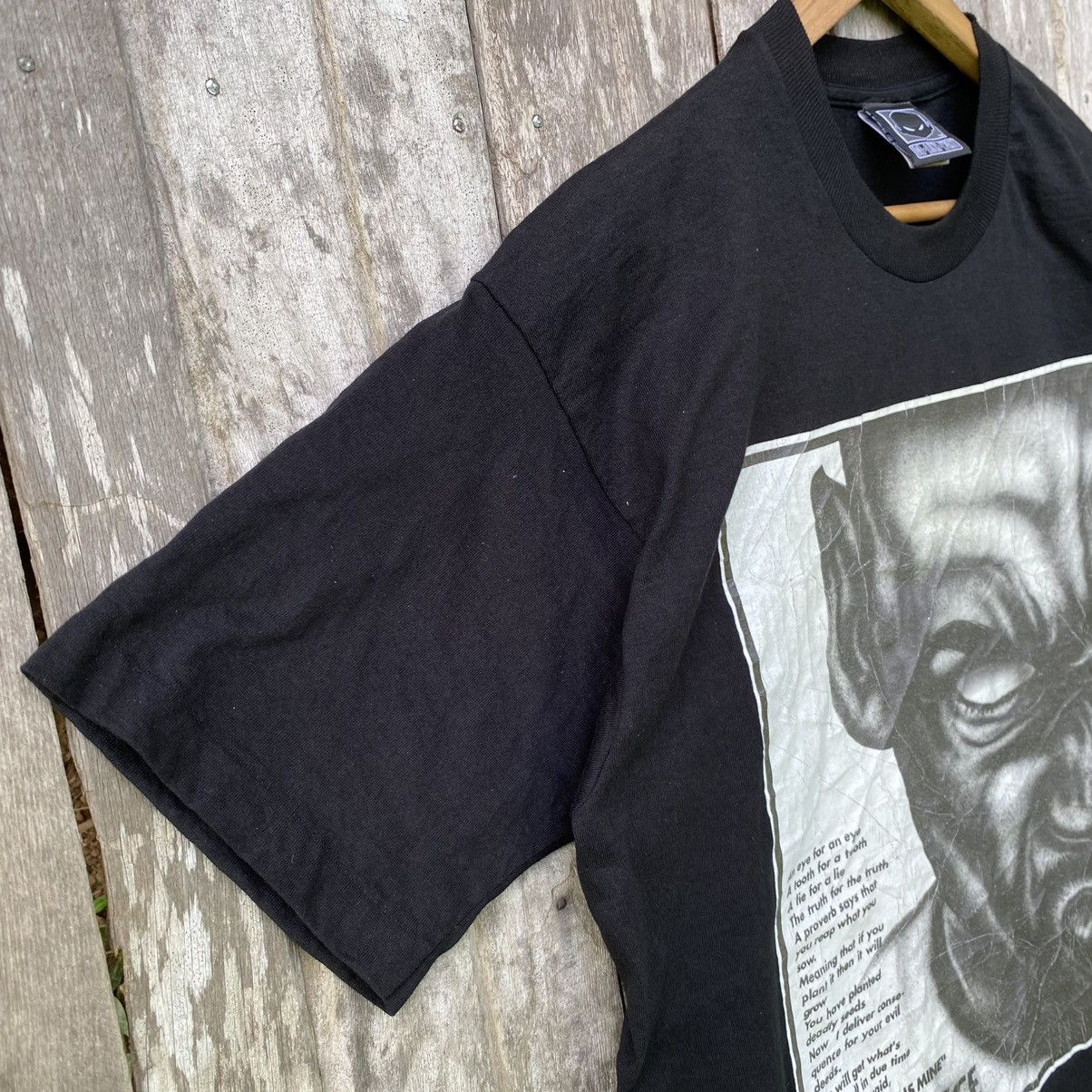 Vintage 💥SICK💥Vintage 90s Da Link Went ERD GRUNGE GRAIL TSHIRT Size US XL / EU 56 / 4 - 2 Thumbnail