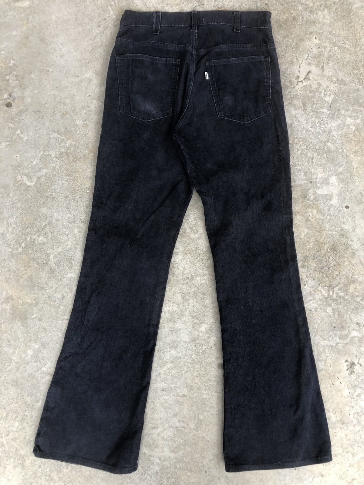 Levi's Vintage 70’s Corduroy Flared Jeans 646 Size US 29 - 2 Thumbnail