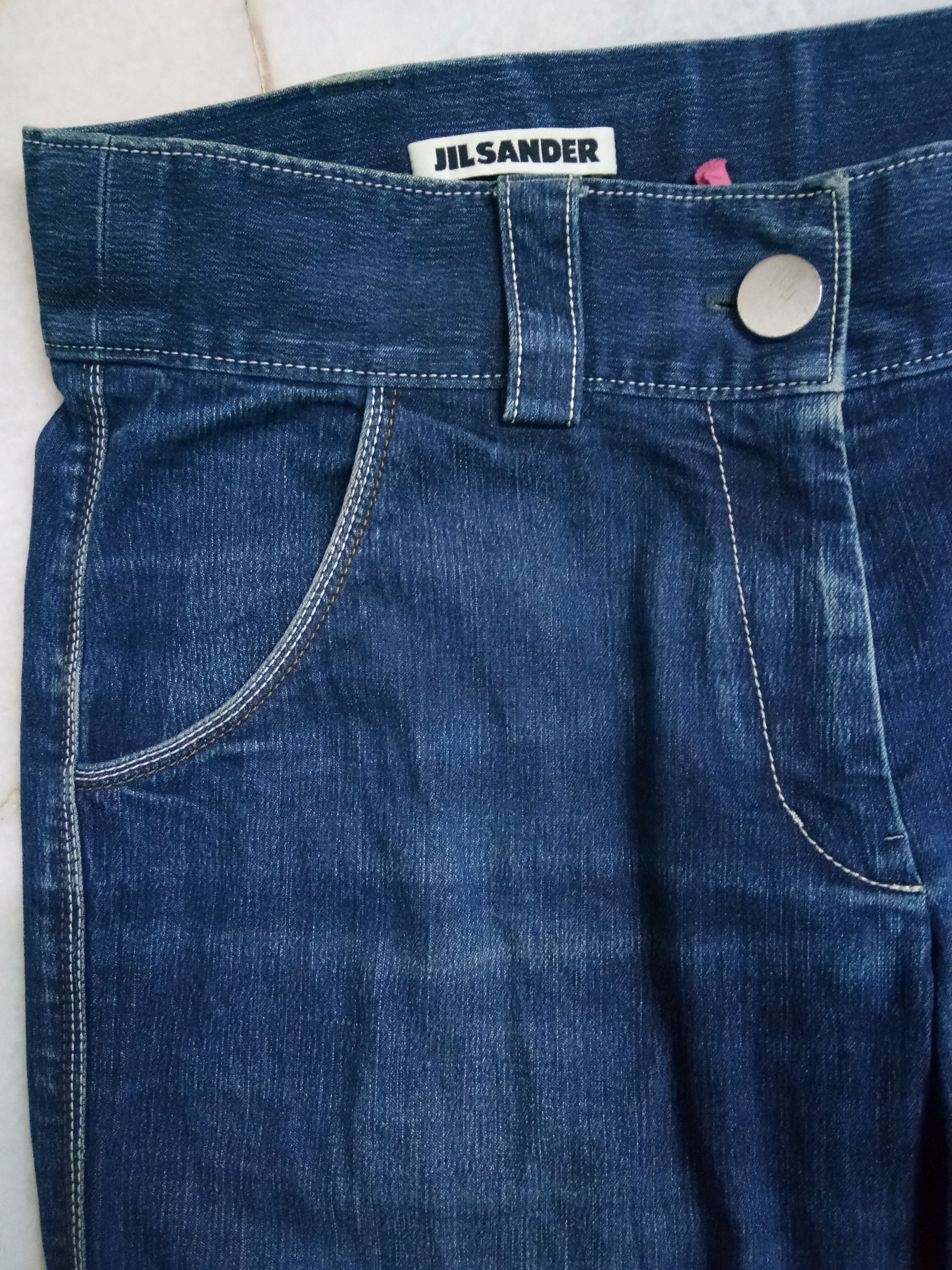 Jil Sander Jil Sander denim pants women archival collection Size 32" / US 10 / IT 46 - 3 Thumbnail