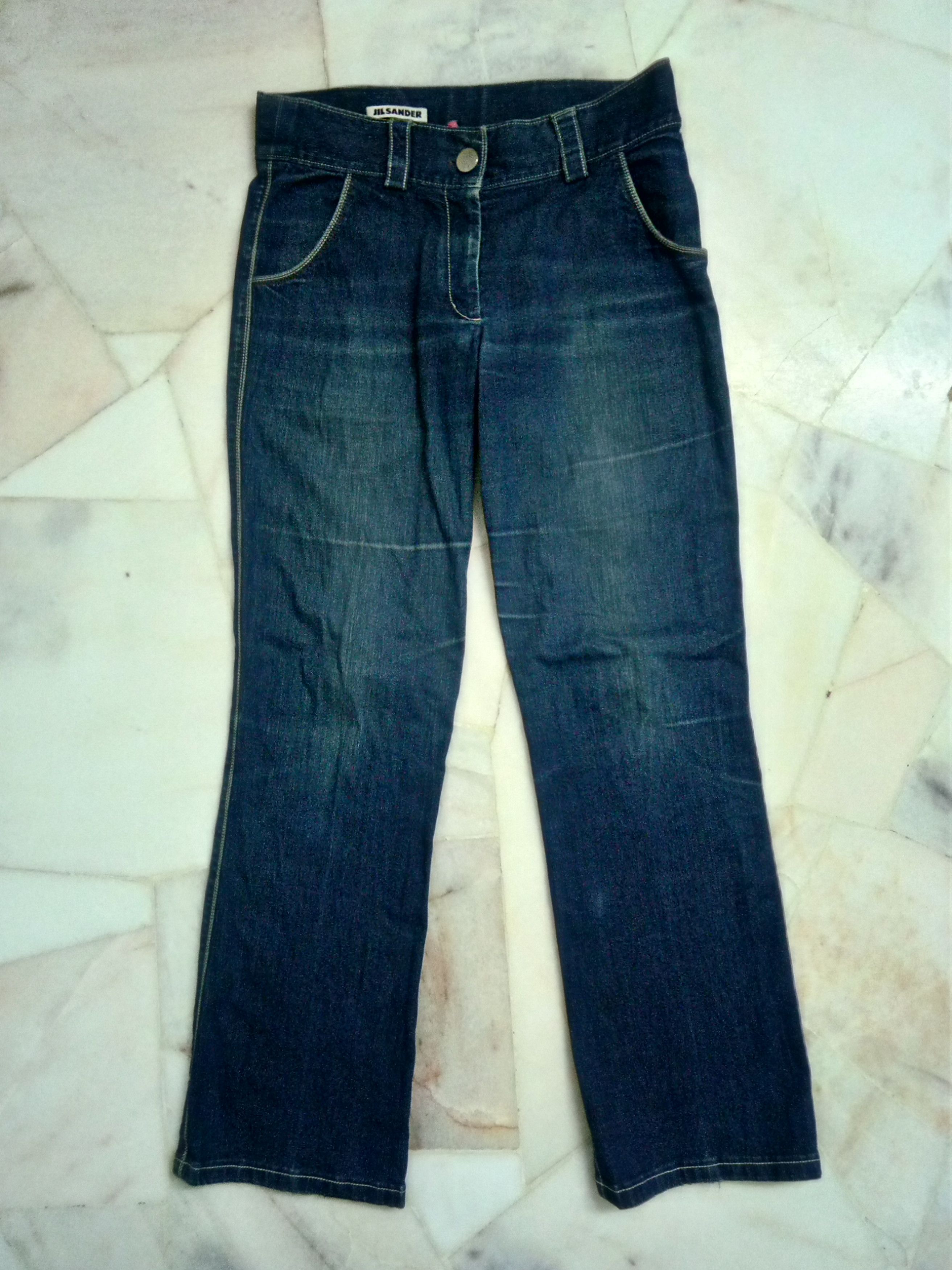 Jil Sander Jil Sander denim pants women archival collection Size 32" / US 10 / IT 46 - 1 Thumbnail
