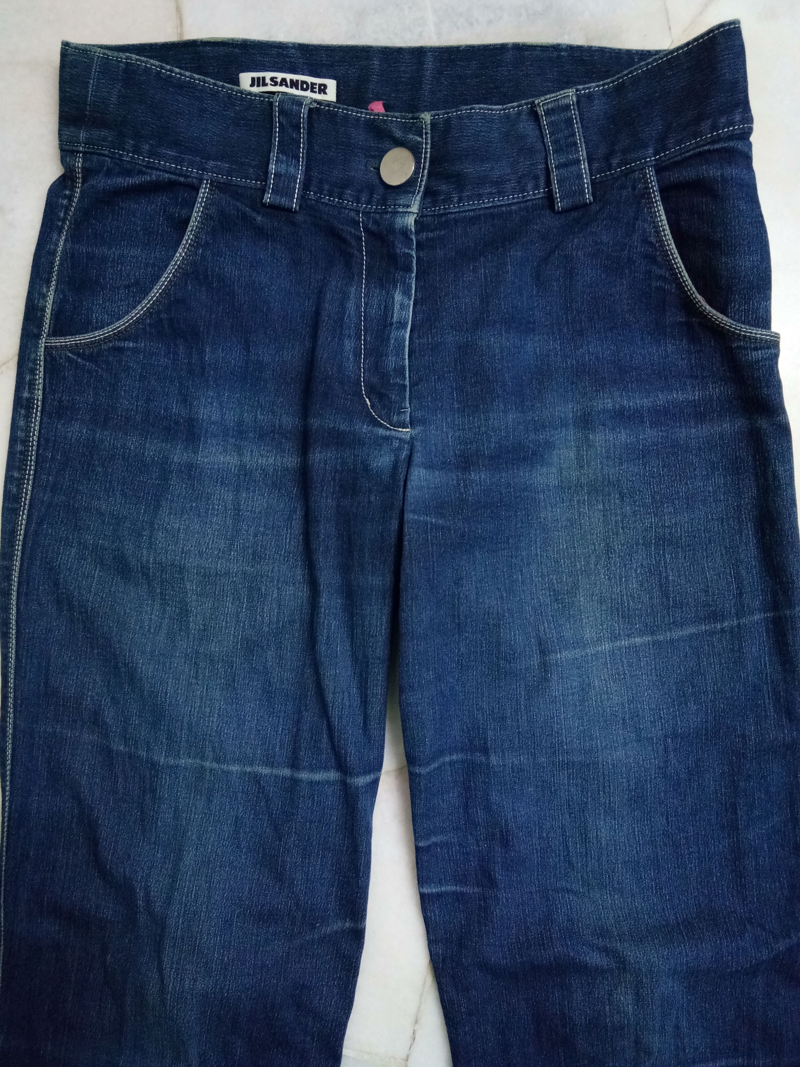 Jil Sander Jil Sander denim pants women archival collection Size 32" / US 10 / IT 46 - 2 Thumbnail