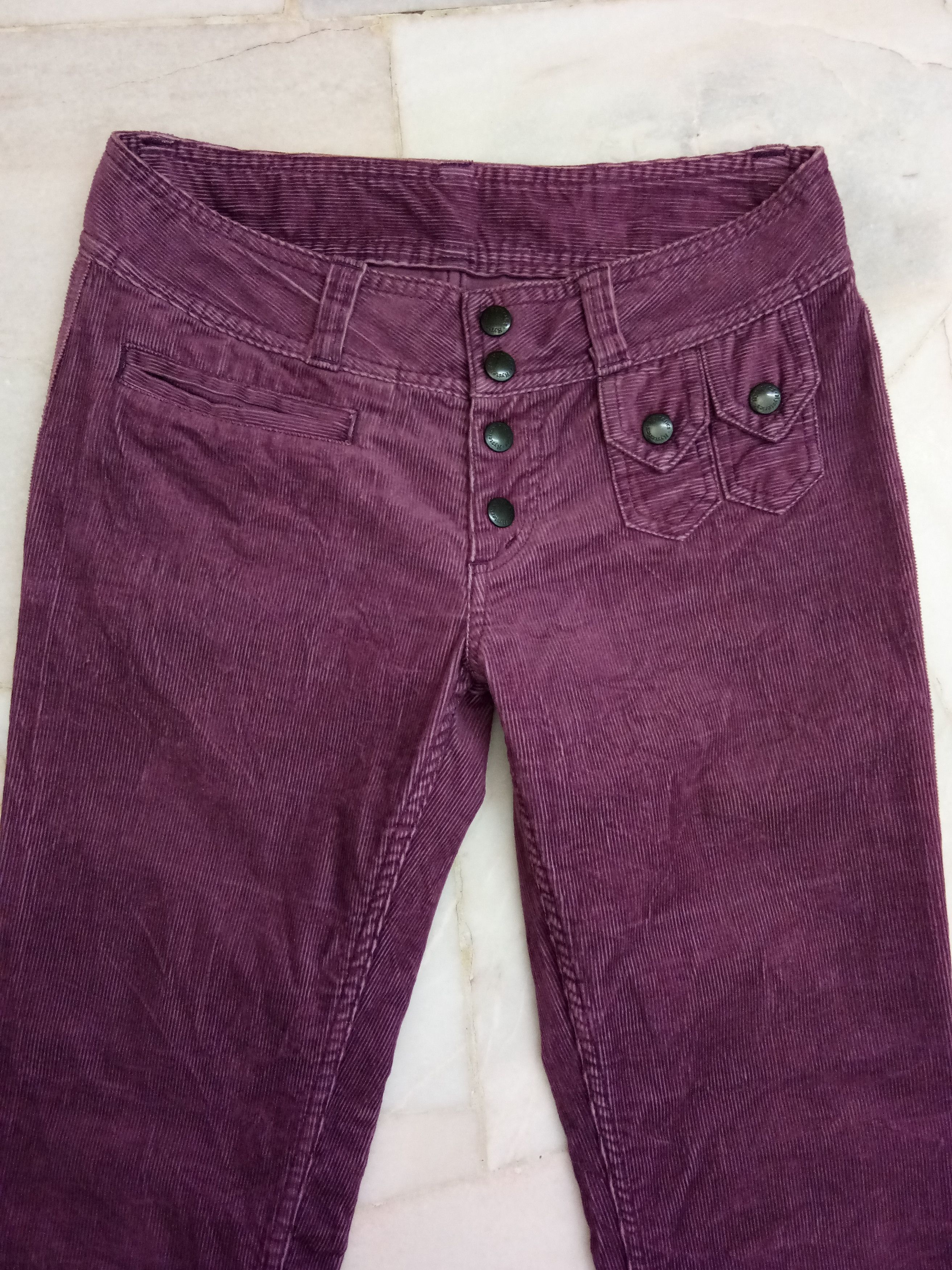 Hysteric Glamour AW2000 Hysteric Glamour flare jeans velvet Size 27" / US 4 / IT 40 - 5 Thumbnail