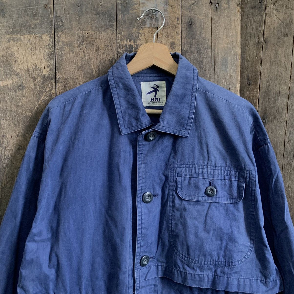 Hai Sporting Gear × Issey Miyake × Vintage Hai Sporting Gear Issey Miyake Light Jacket Size US M / EU 48-50 / 2 - 2 Thumbnail