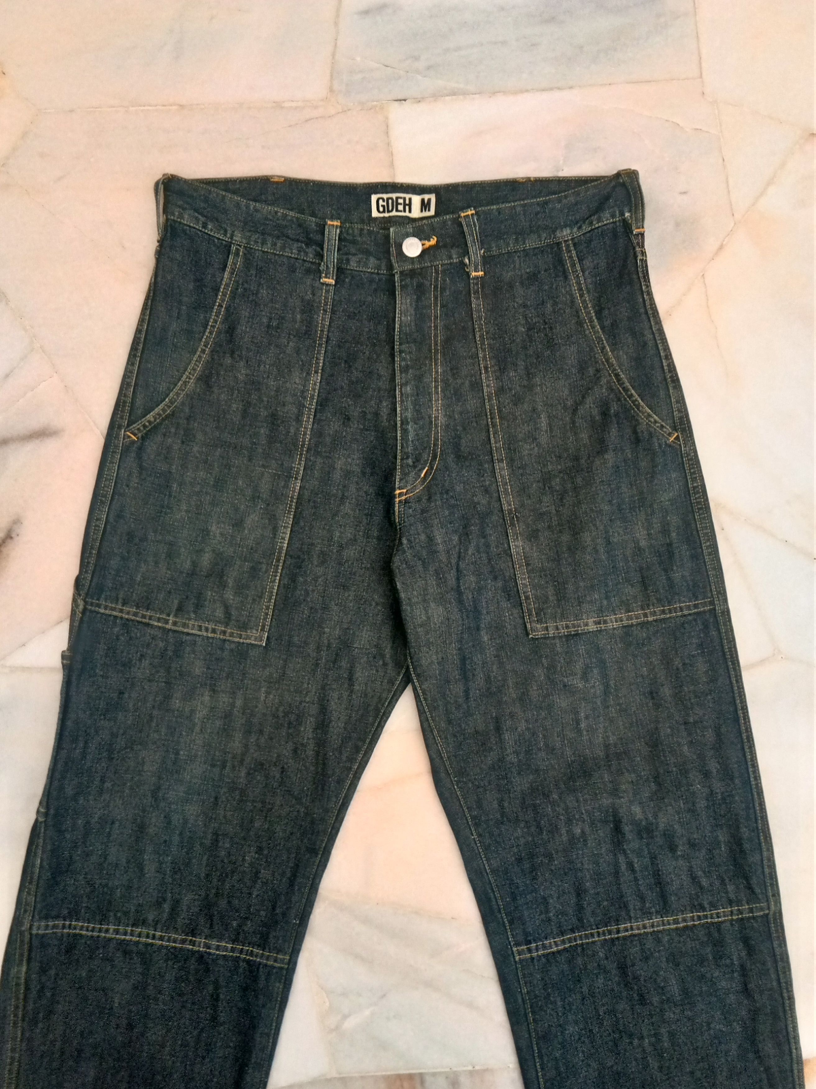 GOODENOUGH Goodenough GDEH Hiroshi Fujiwara denim Baker pants Size US 32 / EU 48 - 6 Thumbnail