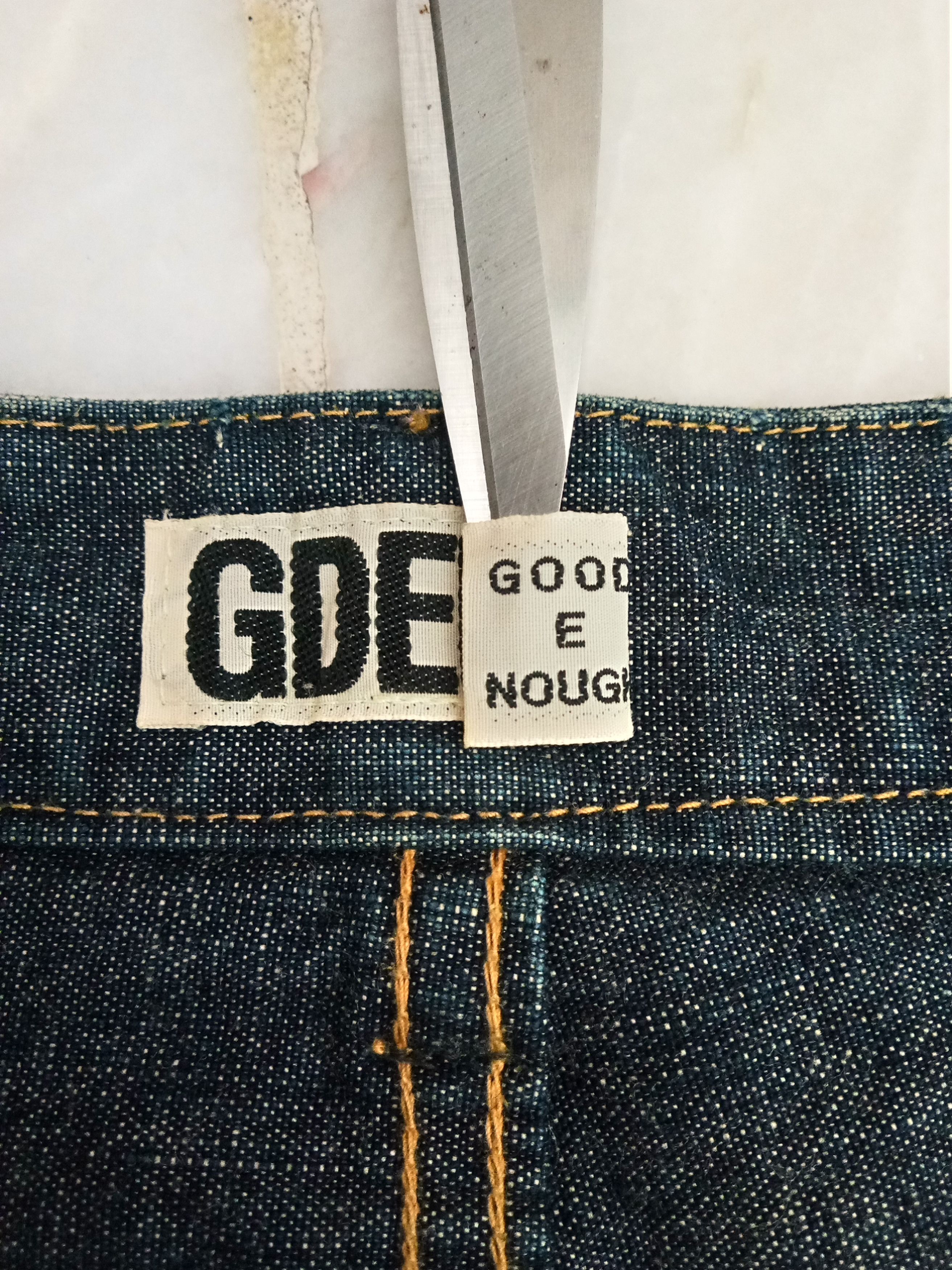 GOODENOUGH Goodenough GDEH Hiroshi Fujiwara denim Baker pants Size US 32 / EU 48 - 4 Thumbnail