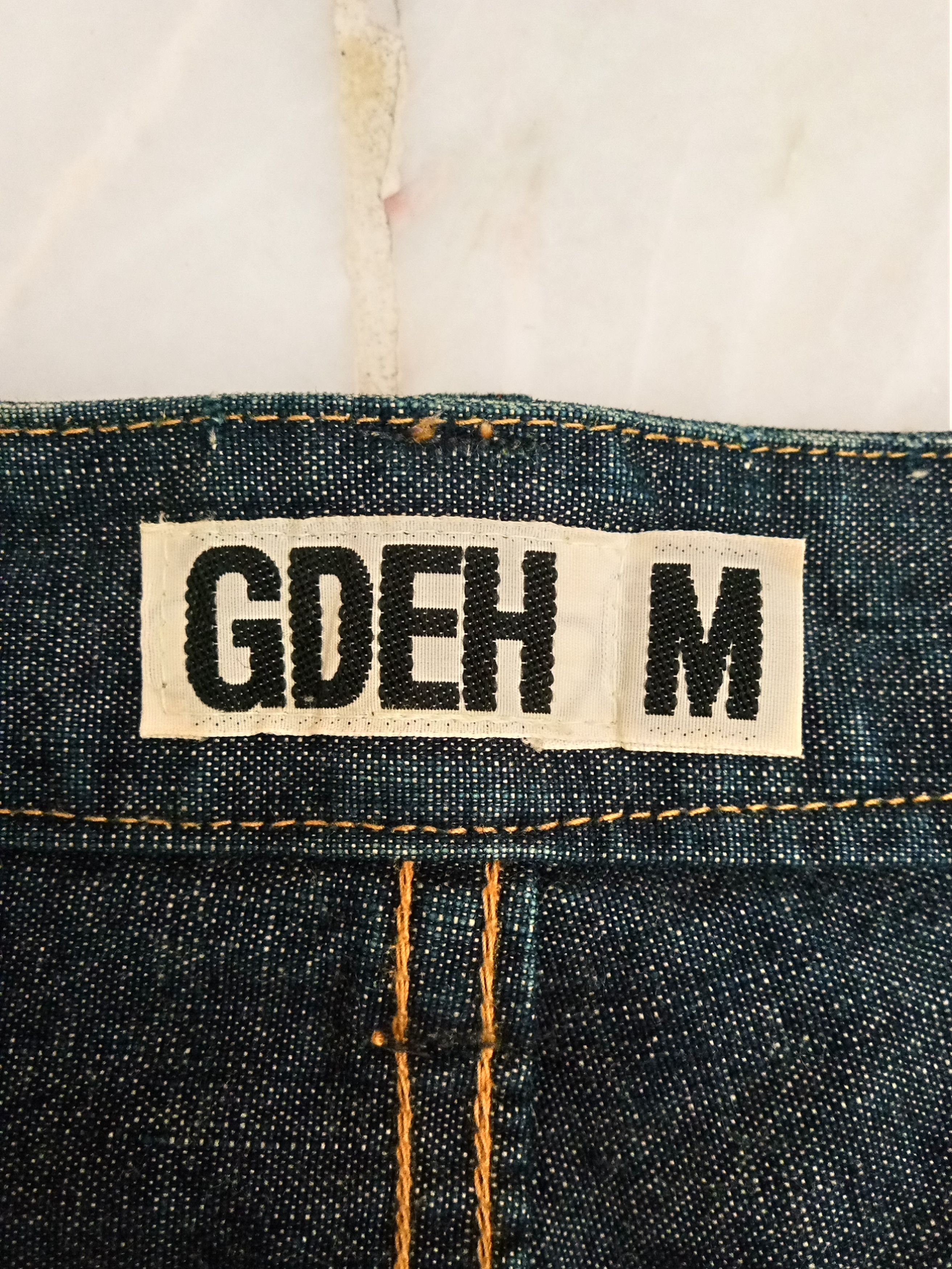 GOODENOUGH Goodenough GDEH Hiroshi Fujiwara denim Baker pants Size US 32 / EU 48 - 12 Thumbnail