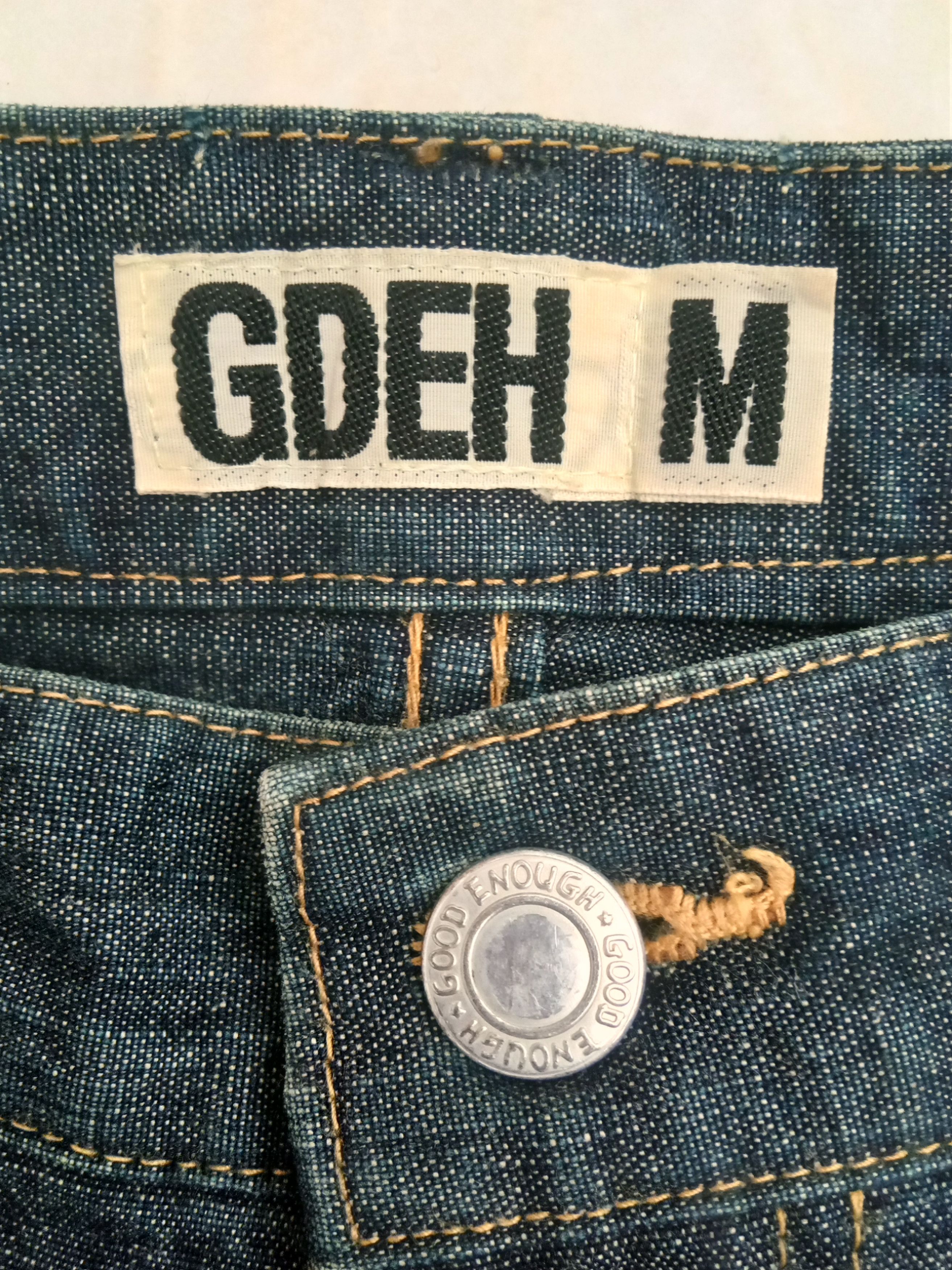GOODENOUGH Goodenough GDEH Hiroshi Fujiwara denim Baker pants Size US 32 / EU 48 - 3 Thumbnail