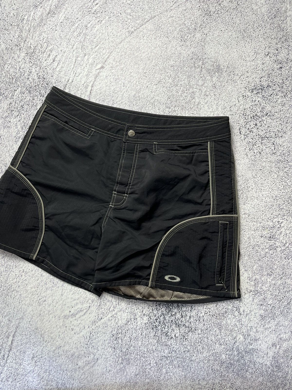 Oakley Vintage Multi Logo Oakley Shorts Size US 36 / EU 52 - 2 Thumbnail