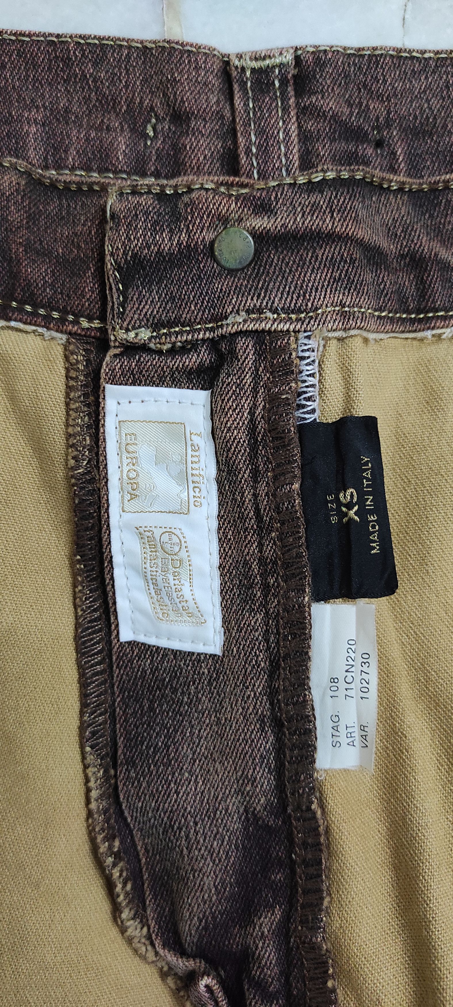 Roberto Cavalli Archive 90's ROBERTO CAVALLI SNAKES Jeans fashion runaways Size 29" - 4 Thumbnail