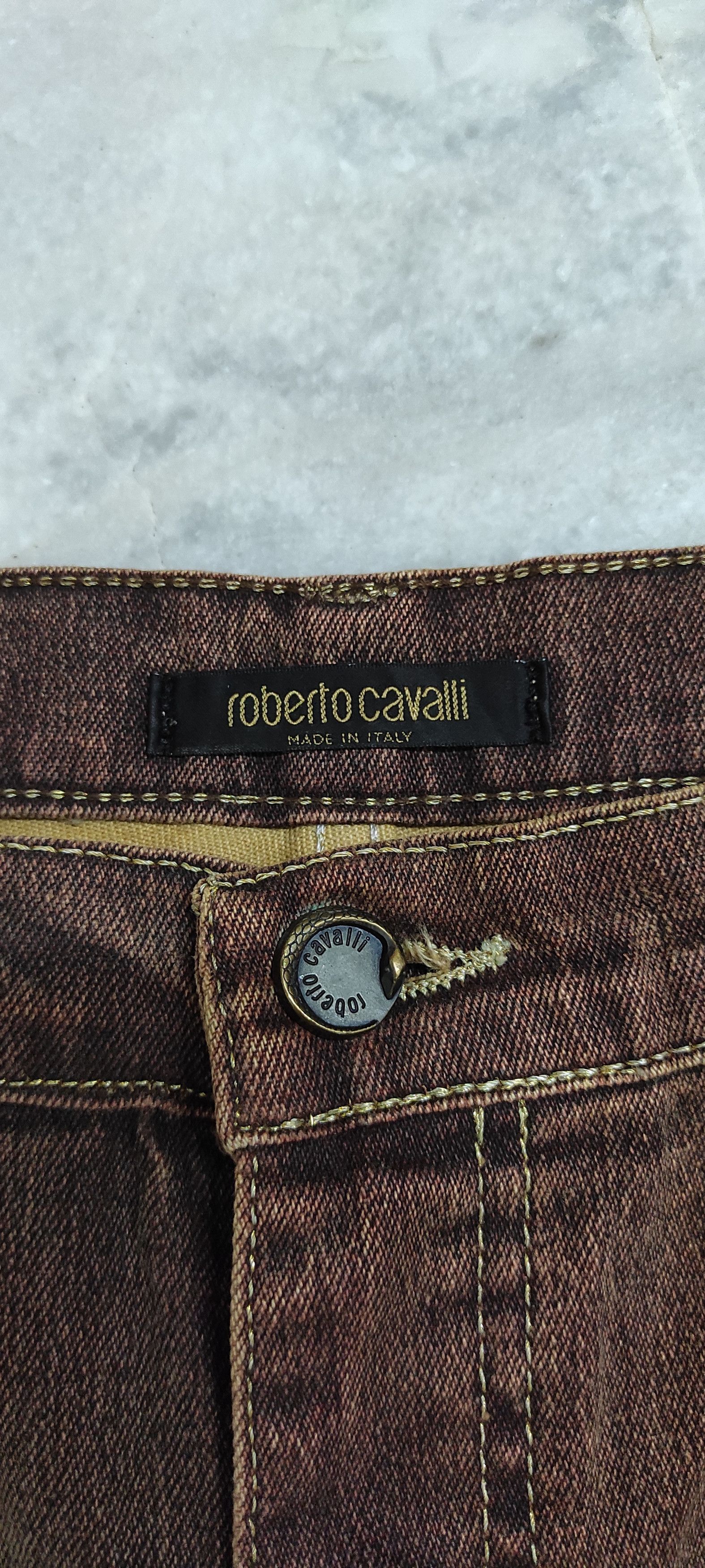 Roberto Cavalli Archive 90's ROBERTO CAVALLI SNAKES Jeans fashion runaways Size 29" - 3 Thumbnail