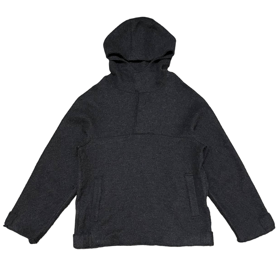 Tete Homme Tete Homme Issey Miyake Wool Hooded Jacket Pullover Size US M / EU 48-50 / 2 - 1 Thumbnail