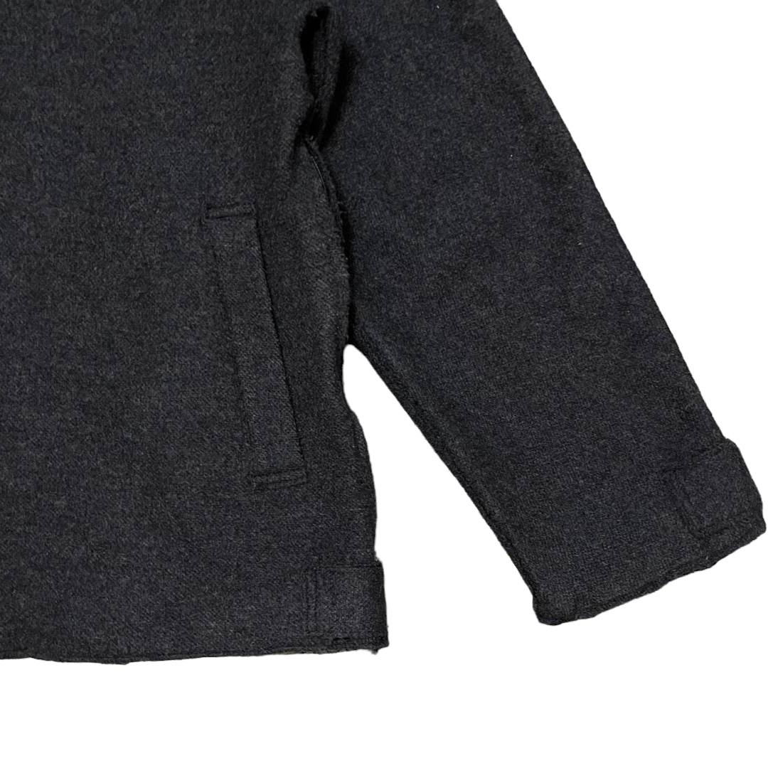 Tete Homme Tete Homme Issey Miyake Wool Hooded Jacket Pullover Size US M / EU 48-50 / 2 - 4 Thumbnail