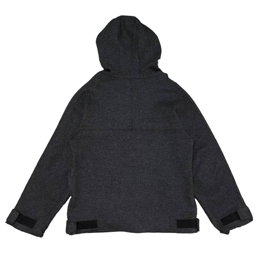 Tete Homme Tete Homme Issey Miyake Wool Hooded Jacket Pullover Size US M / EU 48-50 / 2 - 10 Thumbnail