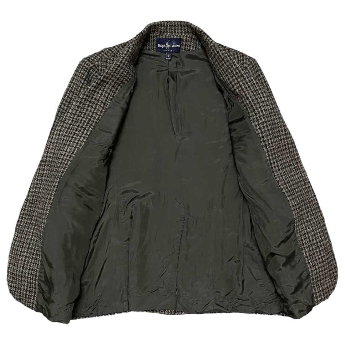 Ralph Lauren Vintage Ralph Lauren Wool Tweed Coat Blazer Jacket Size US S / EU 44-46 / 1 - 6 Thumbnail