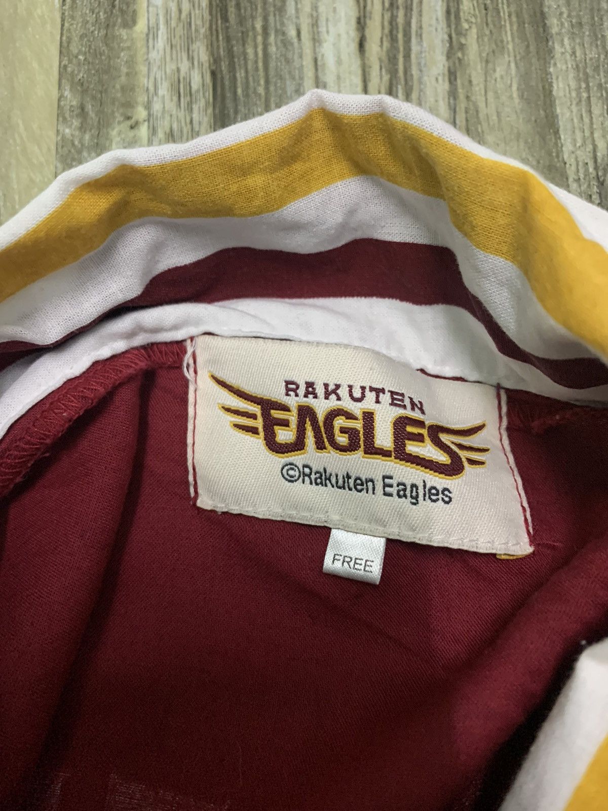 Japanese Brand Nice Rakuten Eagles Full Print Capes Size US L / EU 52-54 / 3 - 6 Thumbnail