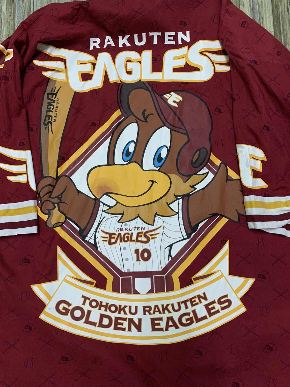 Japanese Brand Nice Rakuten Eagles Full Print Capes Size US L / EU 52-54 / 3 - 9 Thumbnail
