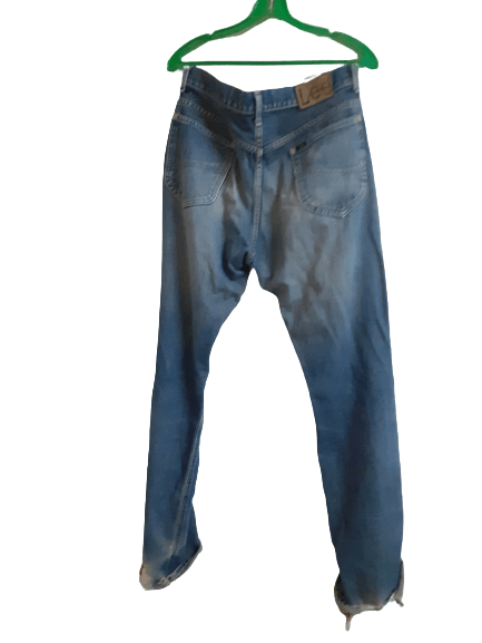 Lee Very Rare Distressed Vintage Lee Half Selvedge Jeans Size US 31 - 2 Thumbnail