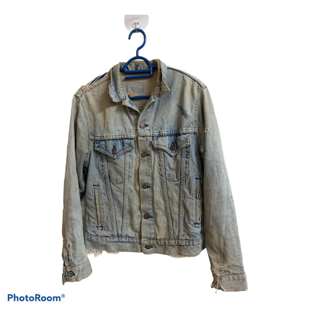 Vintage 80’s Levis Trucker Flare Denim Jacket