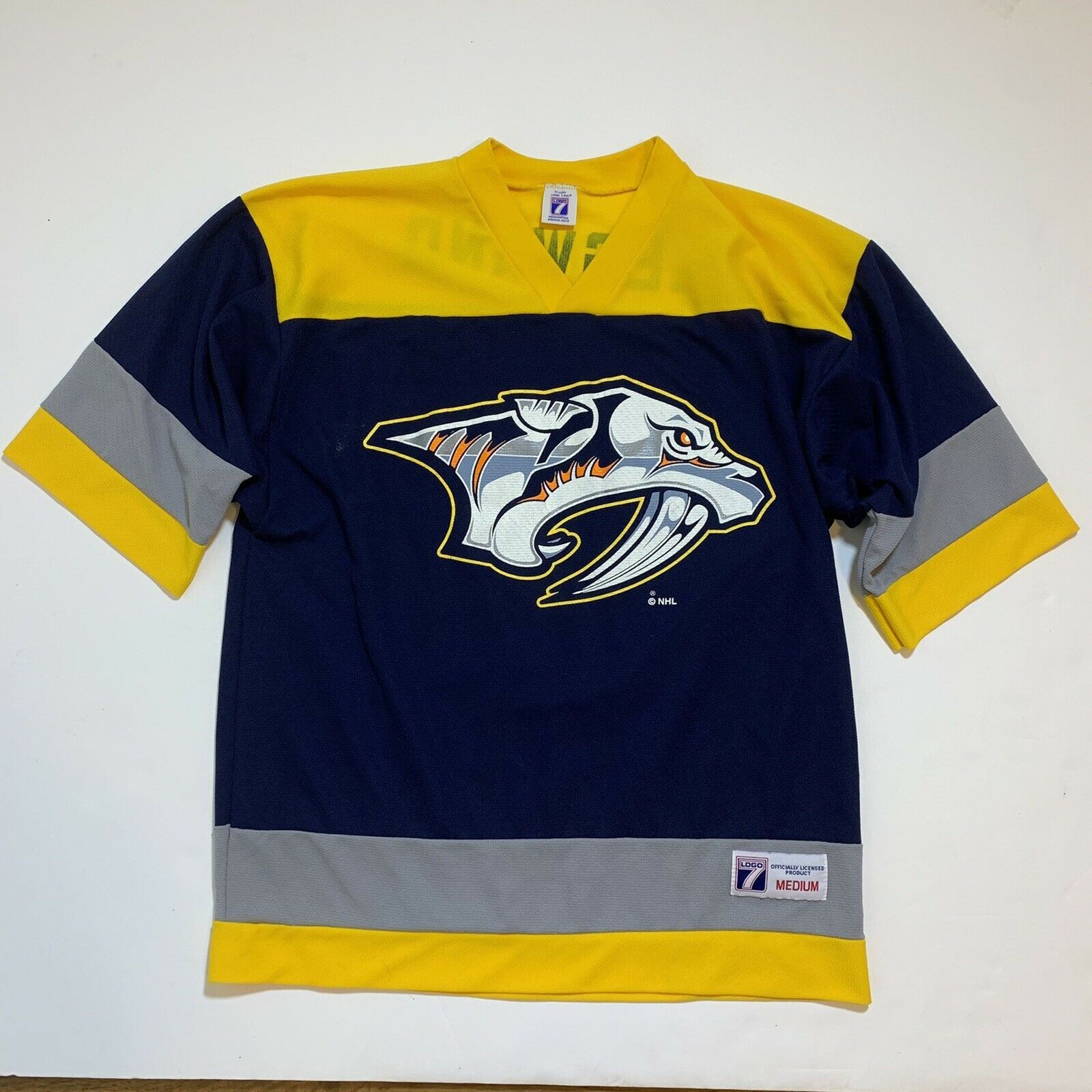 NHL × Vintage Vintage Nashville Predators Ice Hockey David Legwand Jersey Size US M / EU 48-50 / 2 - 12 Thumbnail