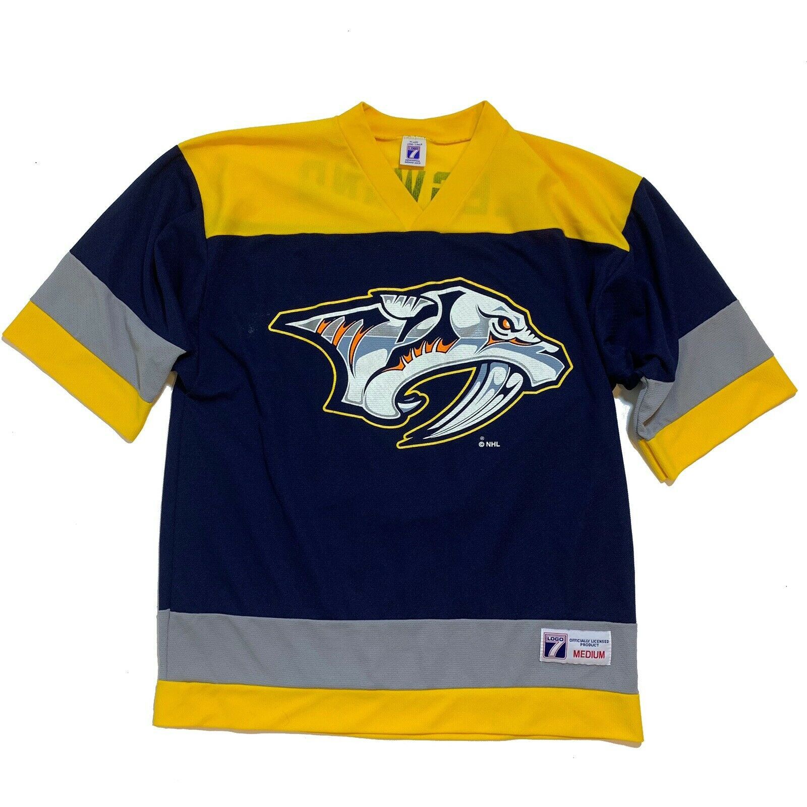 NHL × Vintage Vintage Nashville Predators Ice Hockey David Legwand Jersey Size US M / EU 48-50 / 2 - 1 Thumbnail