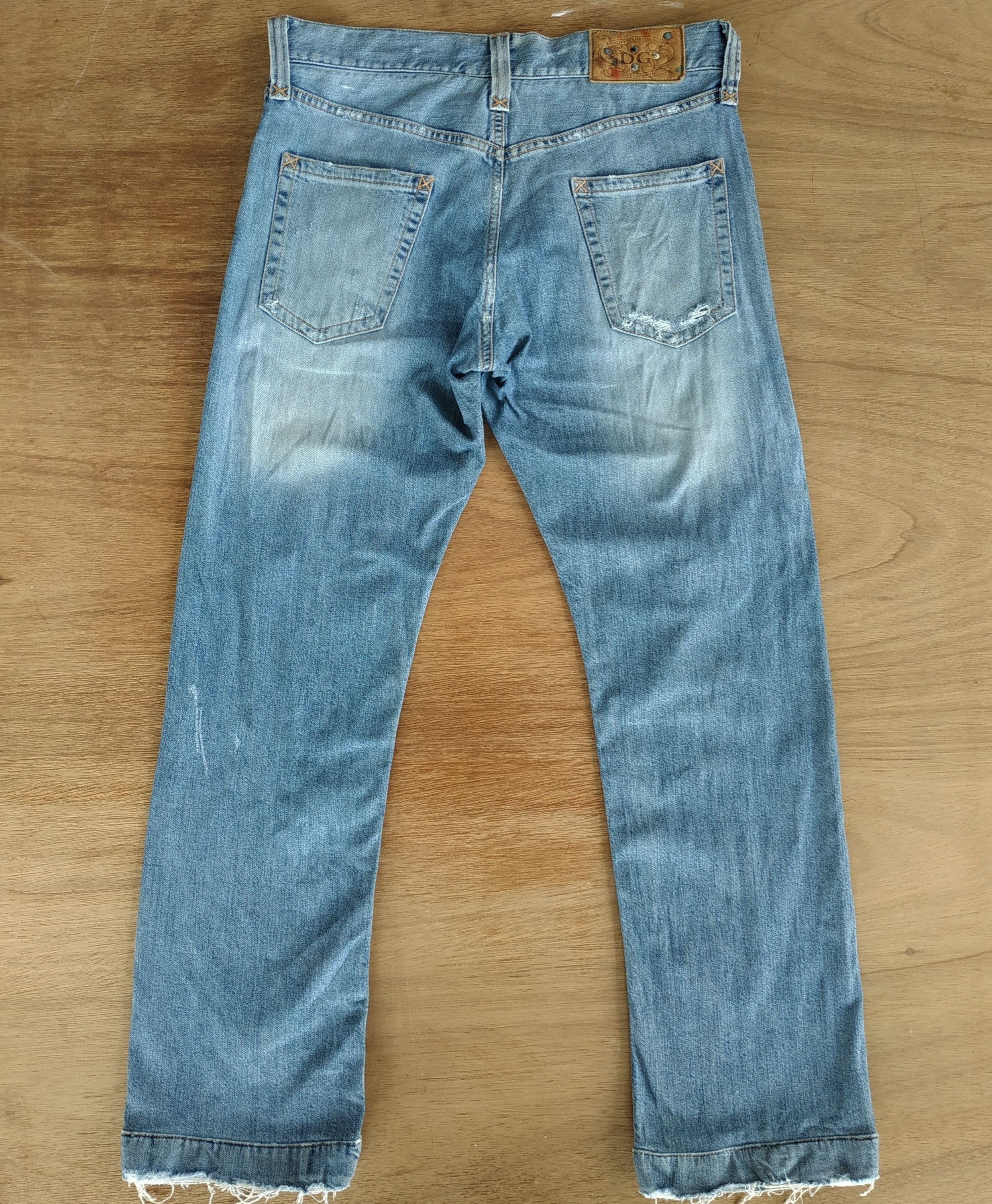 Dolce & Gabbana × Vintage DENIM DISTRESSED DOLCE & GABBANA Size US 34 / EU 50 - 12 Thumbnail