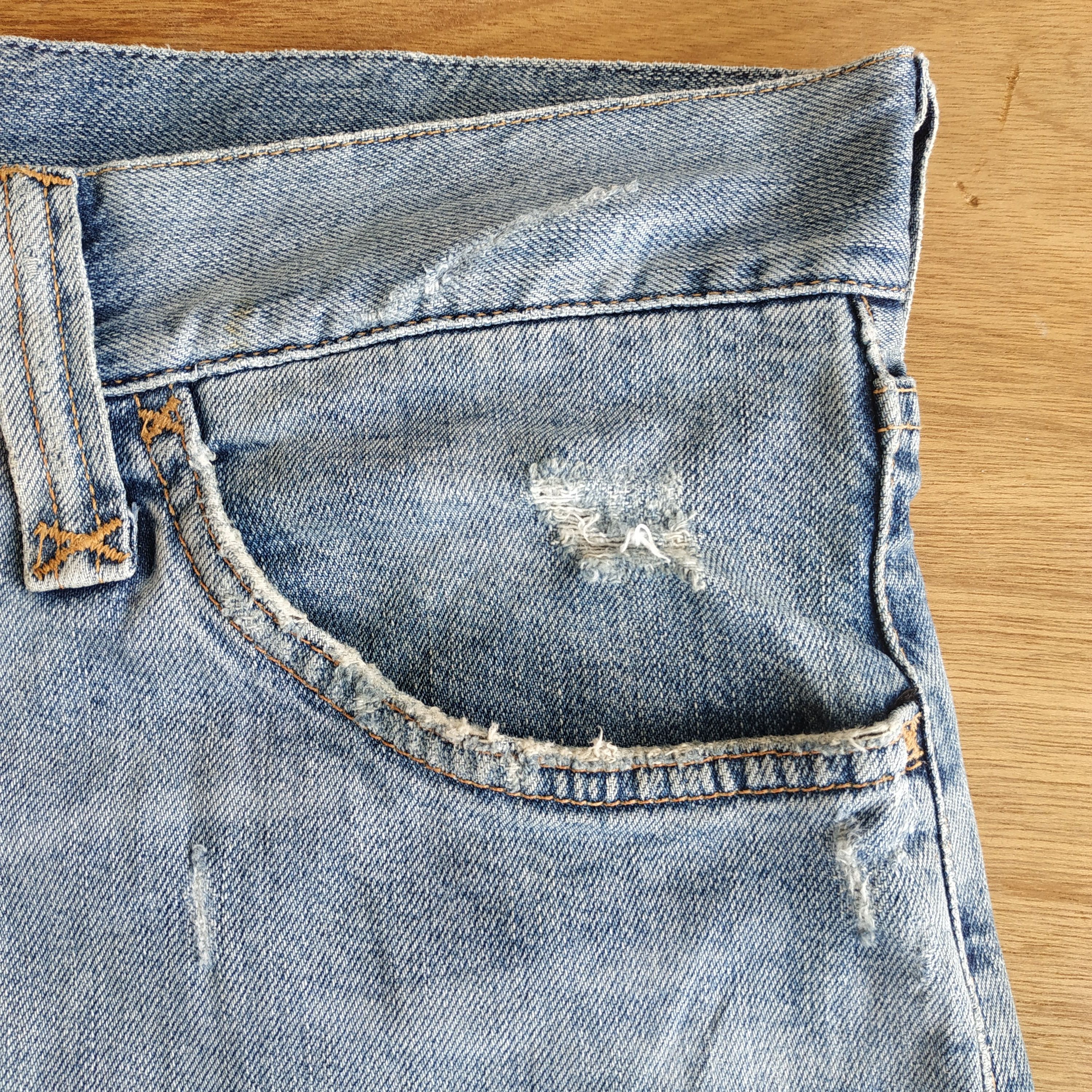 Dolce & Gabbana × Vintage DENIM DISTRESSED DOLCE & GABBANA Size US 34 / EU 50 - 6 Thumbnail