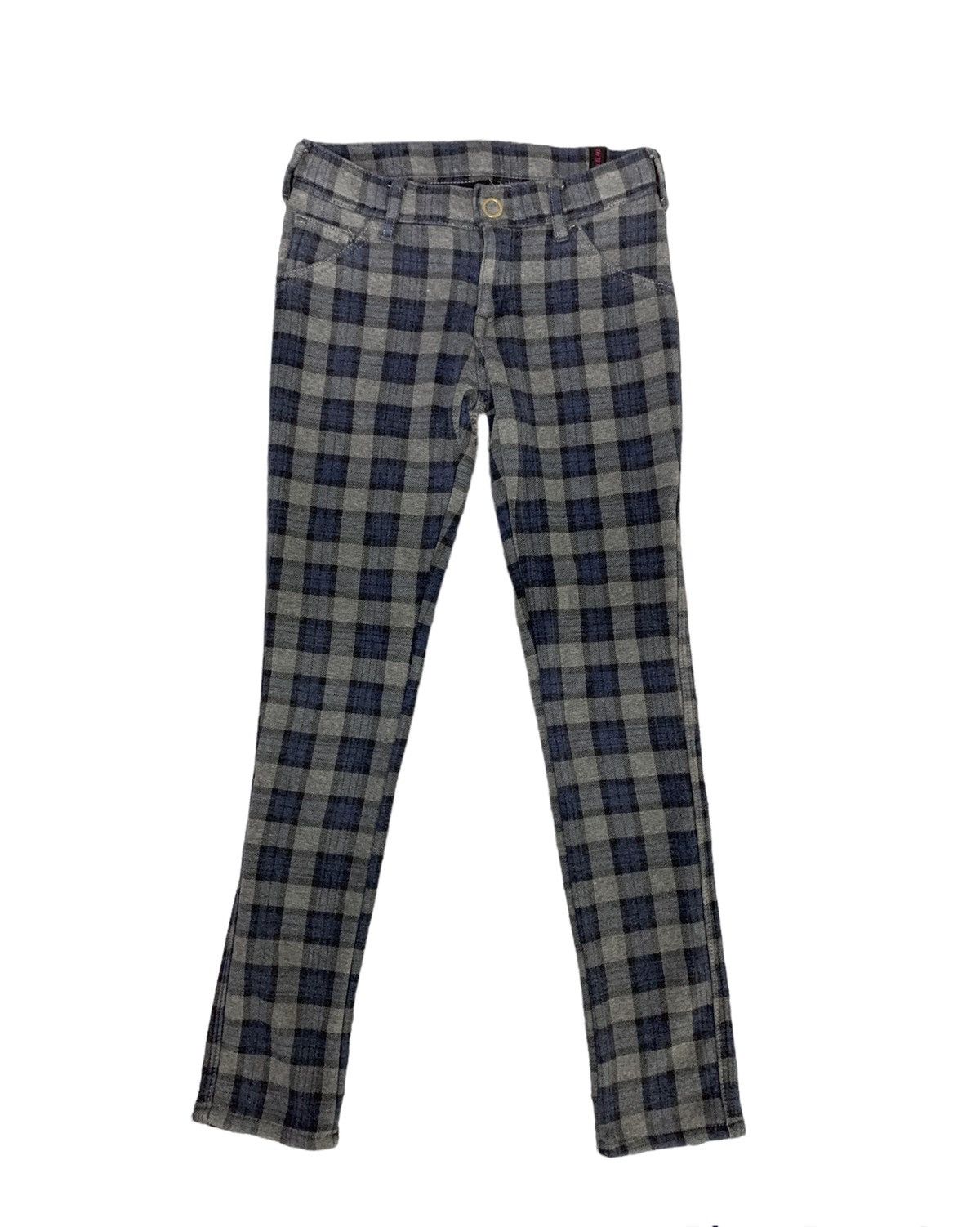 image of Avant Garde Back Number Checkered Pants, Women's (Size 27)