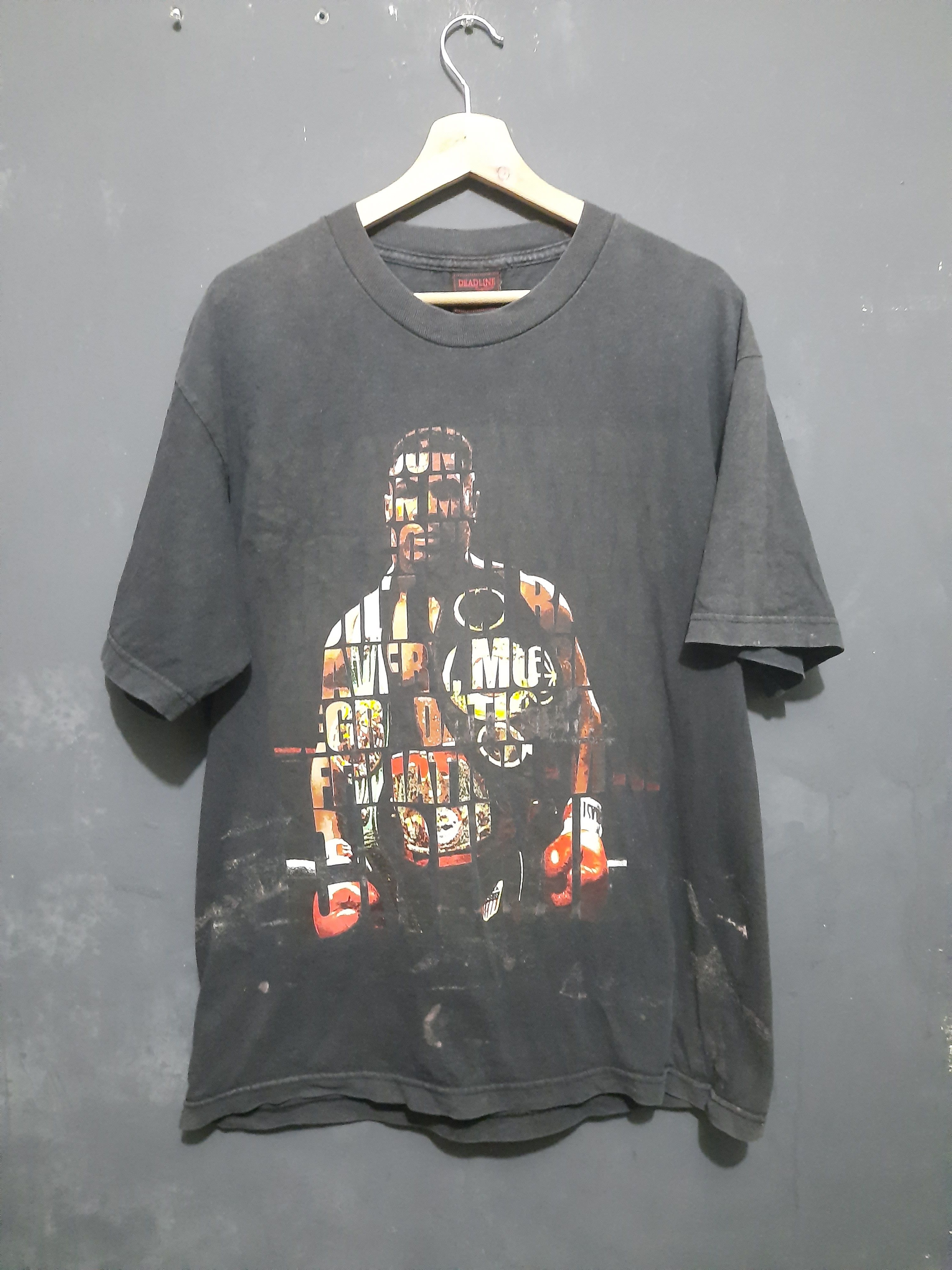 Deadline × Vintage Vintage Mike Tyson T-shirt Size US L / EU 52-54 / 3 - 2 Thumbnail