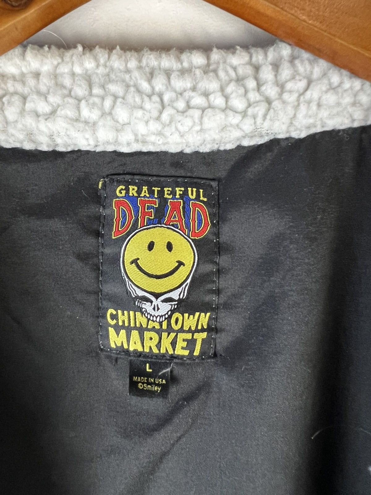 Grateful Dead × Market Chinatown market greatful dead fleece vest Size US L / EU 52-54 / 3 - 3 Thumbnail