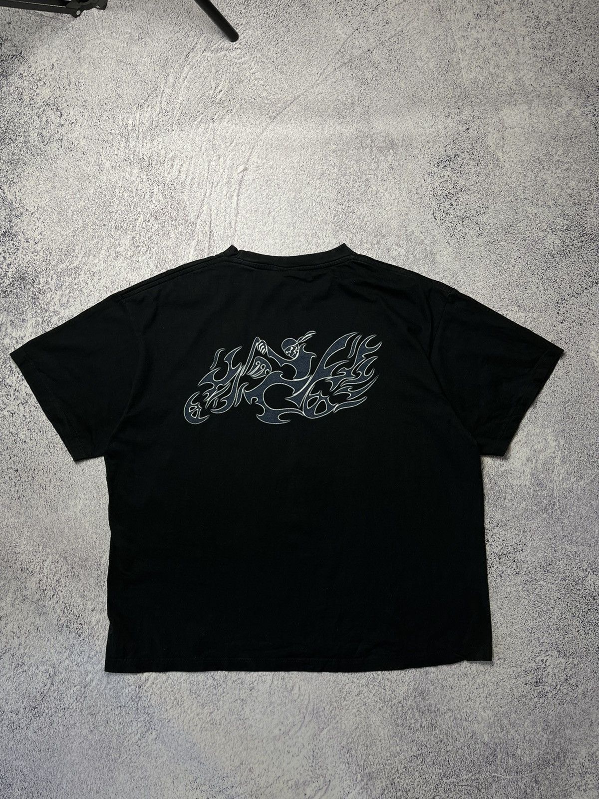 Other Vintage Skulls All over print Rare Spiral Tee Rock T shirt Size US XL / EU 56 / 4 - 7 Thumbnail