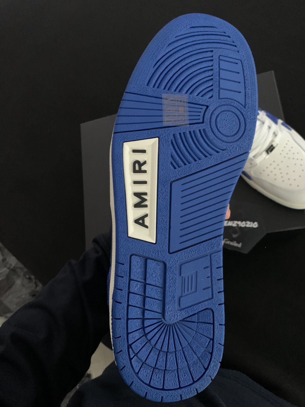 Amiri AMIRI Blue Skel Top Sneakers Size US 12 / EU 45 - 3 Thumbnail