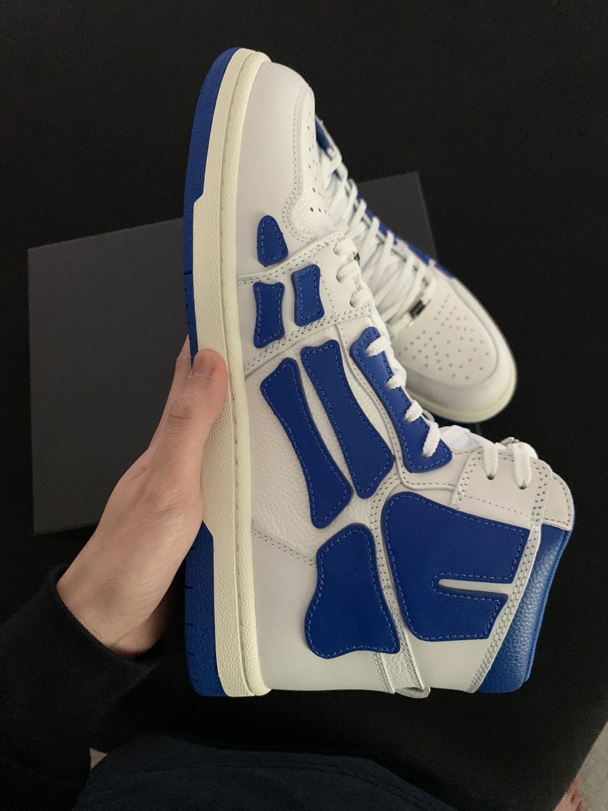 Amiri AMIRI Blue Skel Top Sneakers Size US 12 / EU 45 - 5 Thumbnail
