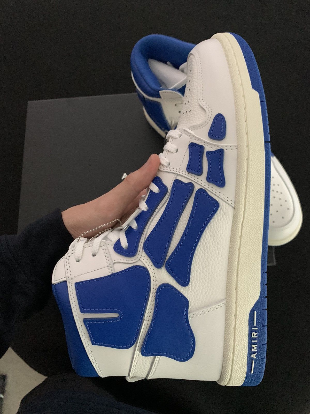 Amiri AMIRI Blue Skel Top Sneakers Size US 12 / EU 45 - 2 Thumbnail