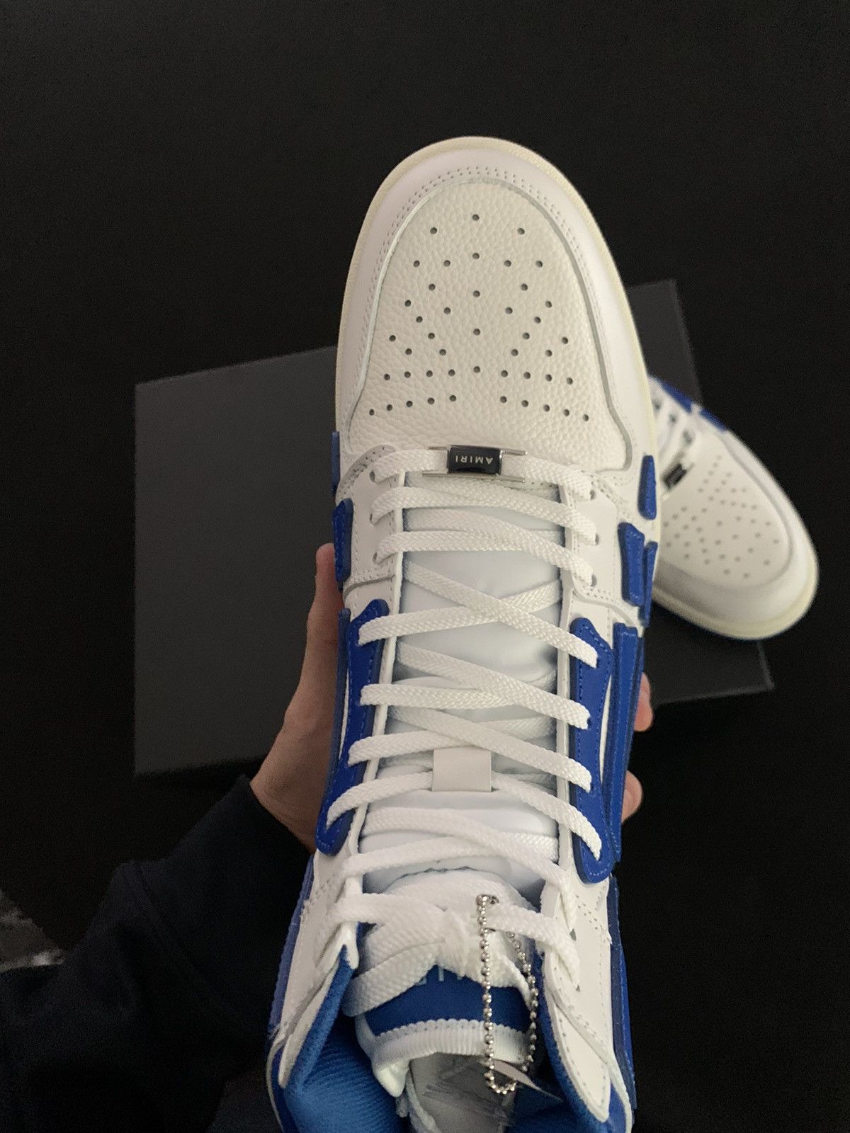 Amiri AMIRI Blue Skel Top Sneakers Size US 12 / EU 45 - 4 Thumbnail