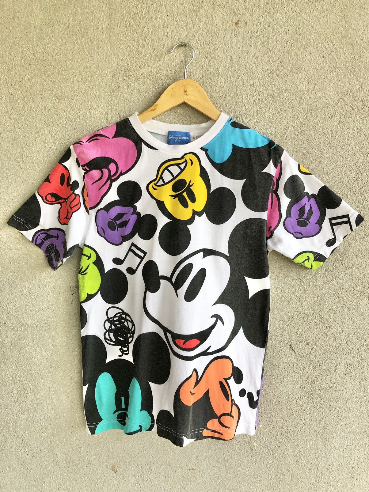 Disney Disney over print face Mickey Mouse Size US S / EU 44-46 / 1 - 1 Thumbnail