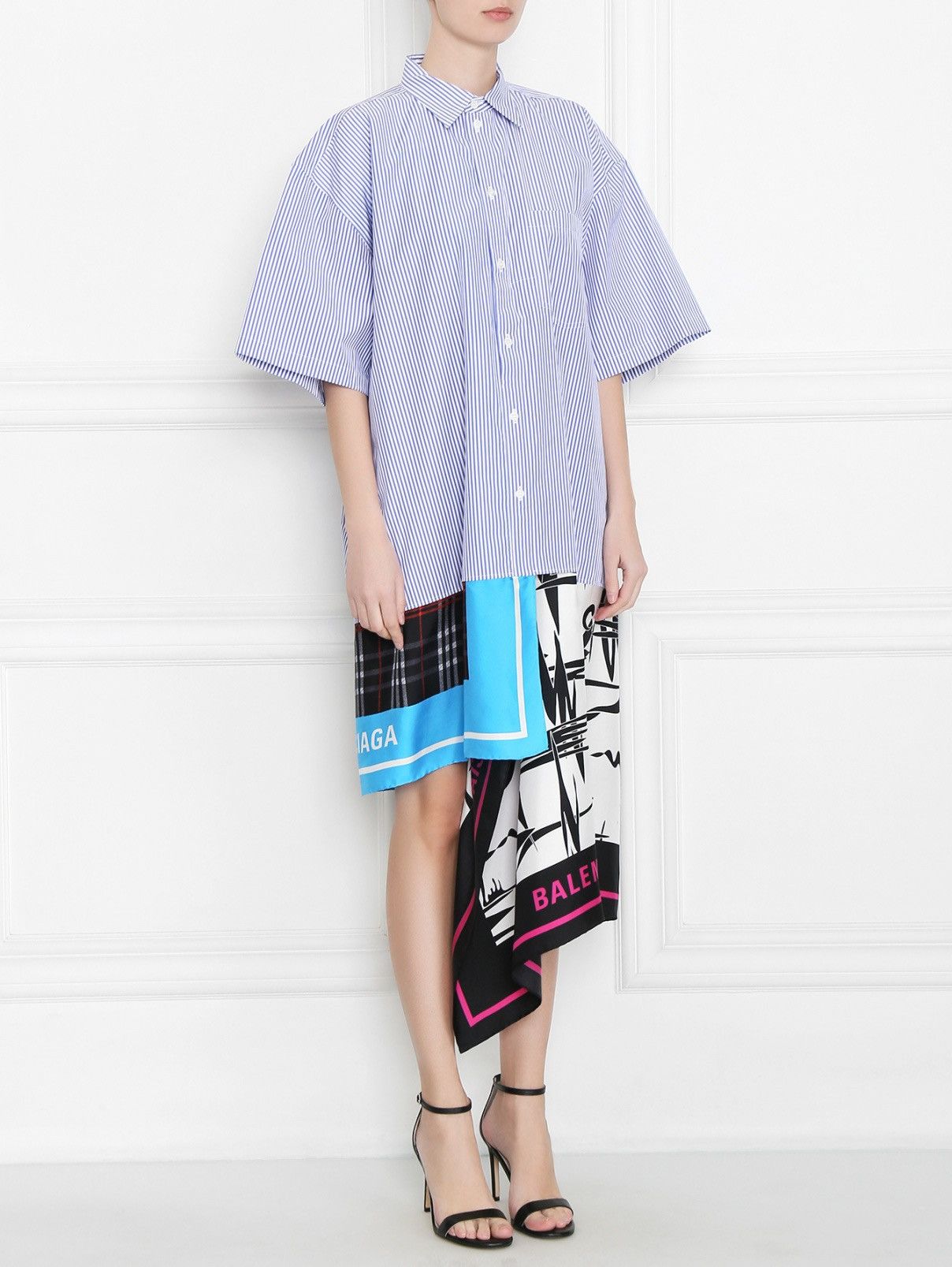 Balenciaga Balenciaga Long Dress Shirt Dress Size US M / EU 48-50 / 2 - 3 Thumbnail