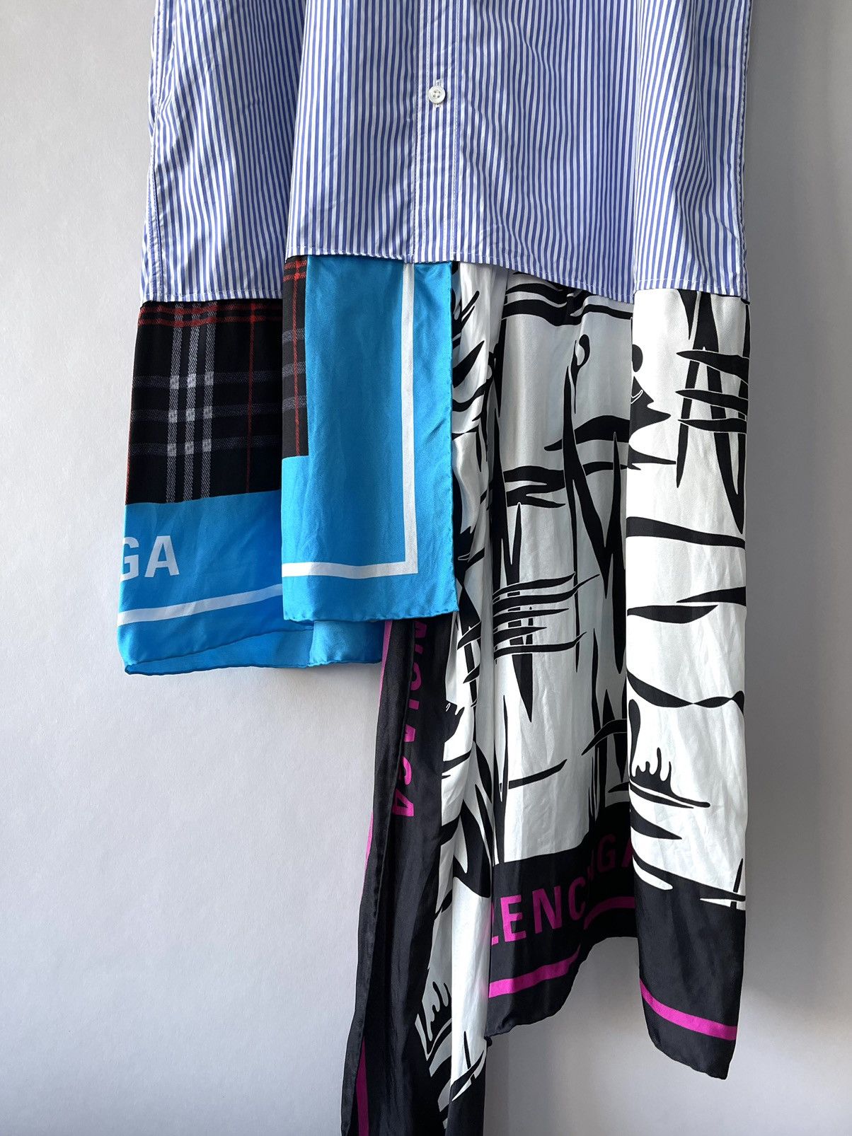 Balenciaga Balenciaga Long Dress Shirt Dress Size US M / EU 48-50 / 2 - 7 Thumbnail