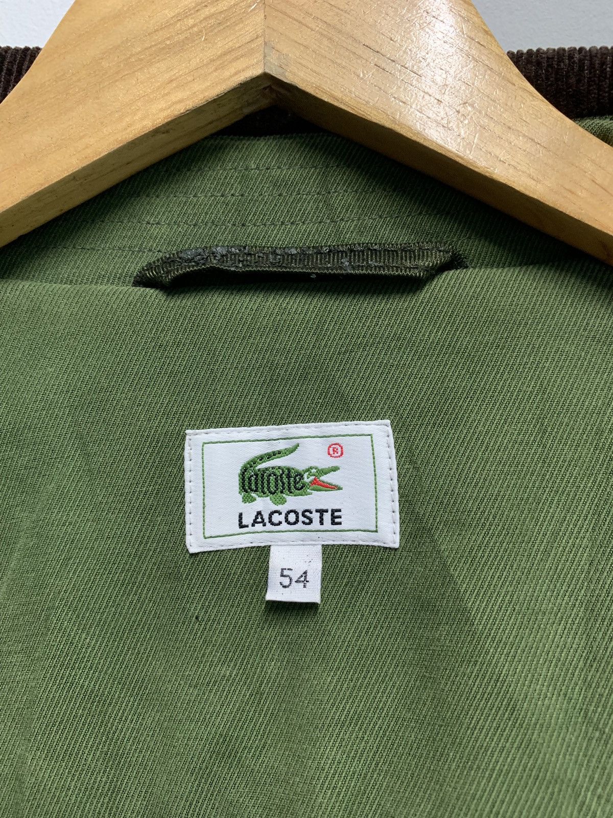 Lacoste × Vintage RARE ‼️ Lacoste Checked Wool Fabric Vintage Jacket Size US L / EU 52-54 / 3 - 8 Thumbnail