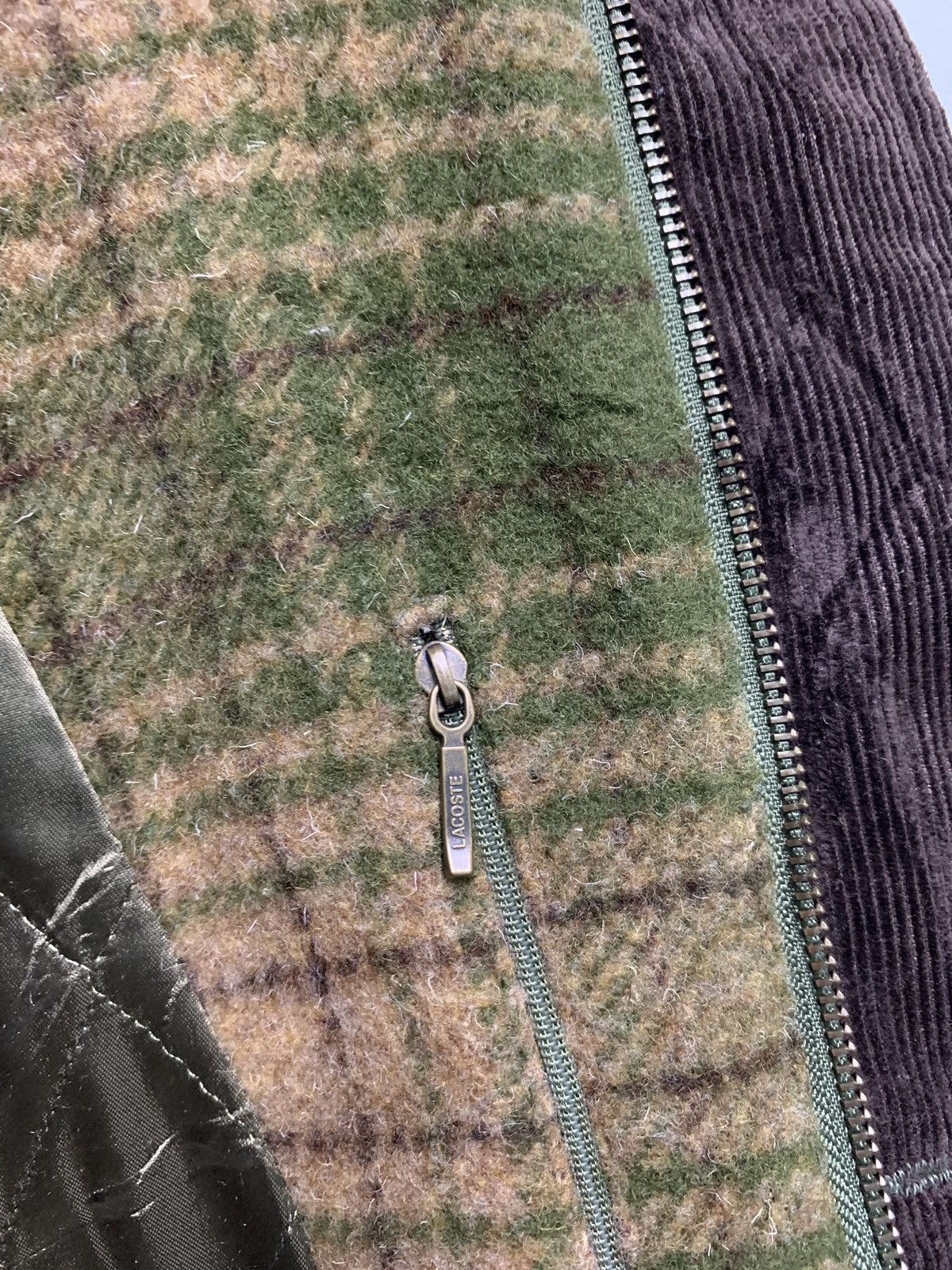Lacoste × Vintage RARE ‼️ Lacoste Checked Wool Fabric Vintage Jacket Size US L / EU 52-54 / 3 - 7 Thumbnail