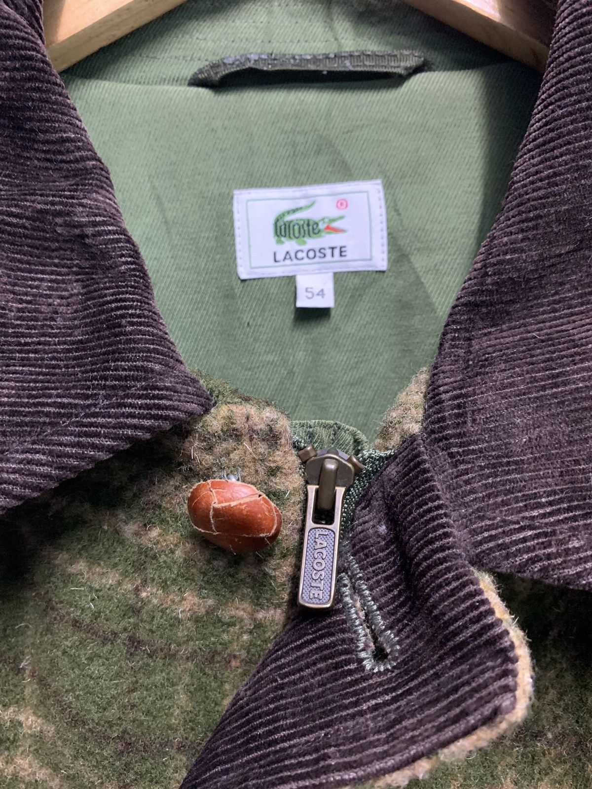 Lacoste × Vintage RARE ‼️ Lacoste Checked Wool Fabric Vintage Jacket Size US L / EU 52-54 / 3 - 6 Thumbnail